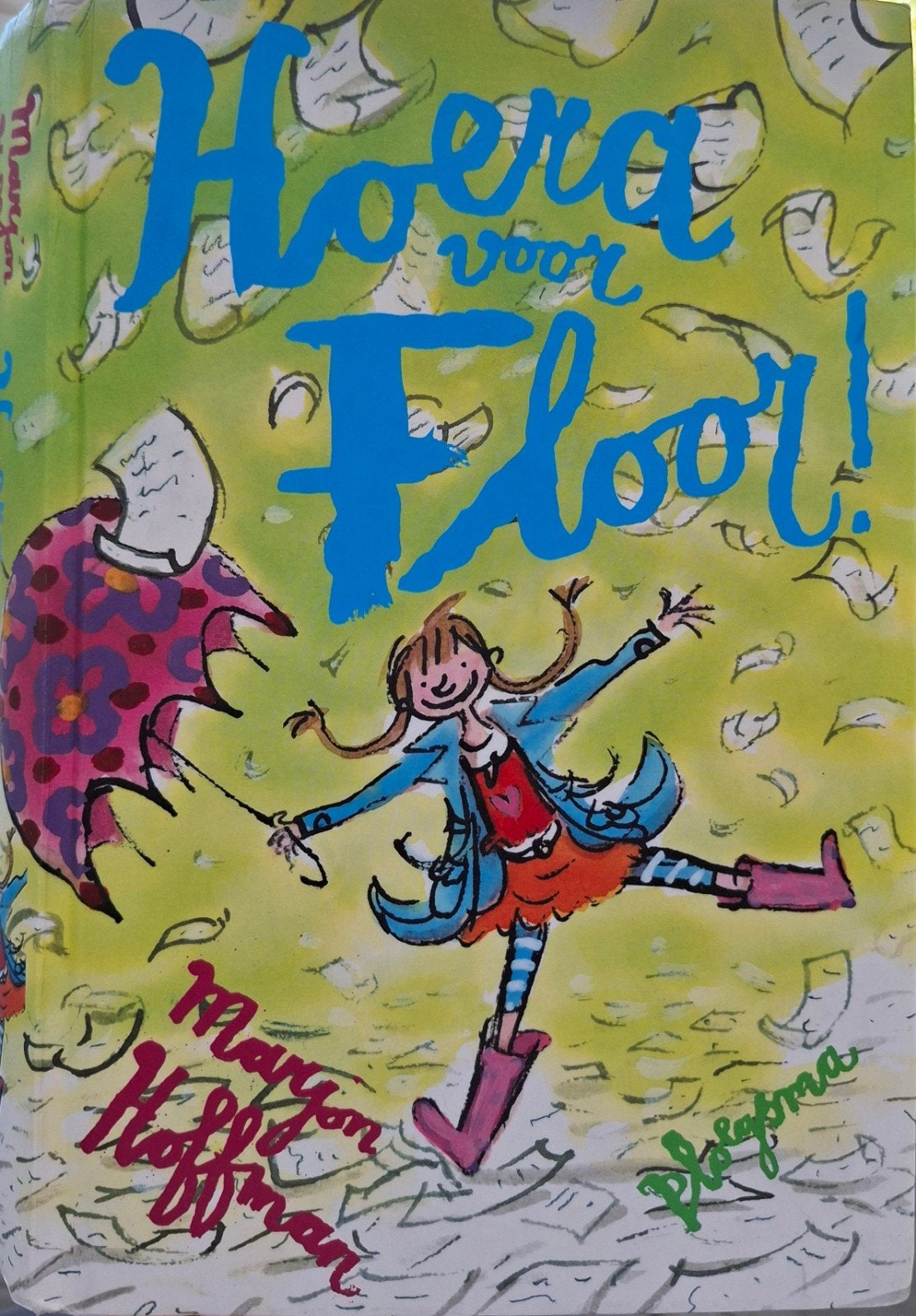 Hoera voor Floor! - Drie complete Floor boeken gebundeld, Ophalen of Verzenden, Gelezen, Marjon Hoffman, Fictie