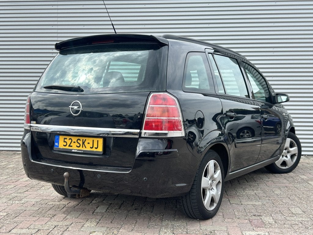 Opel Zafira 1.6 Enjoy | Nieuw Binnen! | 7 Persoons | Airco |, Auto's, Opel, Voorwielaandrijving, Stof, Gebruikt, Zwart