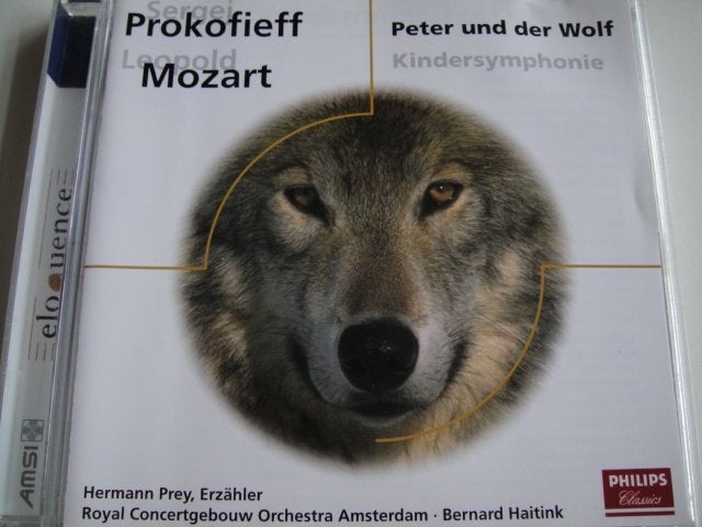 PROKOFIEFF Peter und der wolf CD PREY HAITINK RCO PHILIPS, Ophalen of Verzenden, Modernisme tot heden, Zo goed als nieuw, Orkest of Ballet