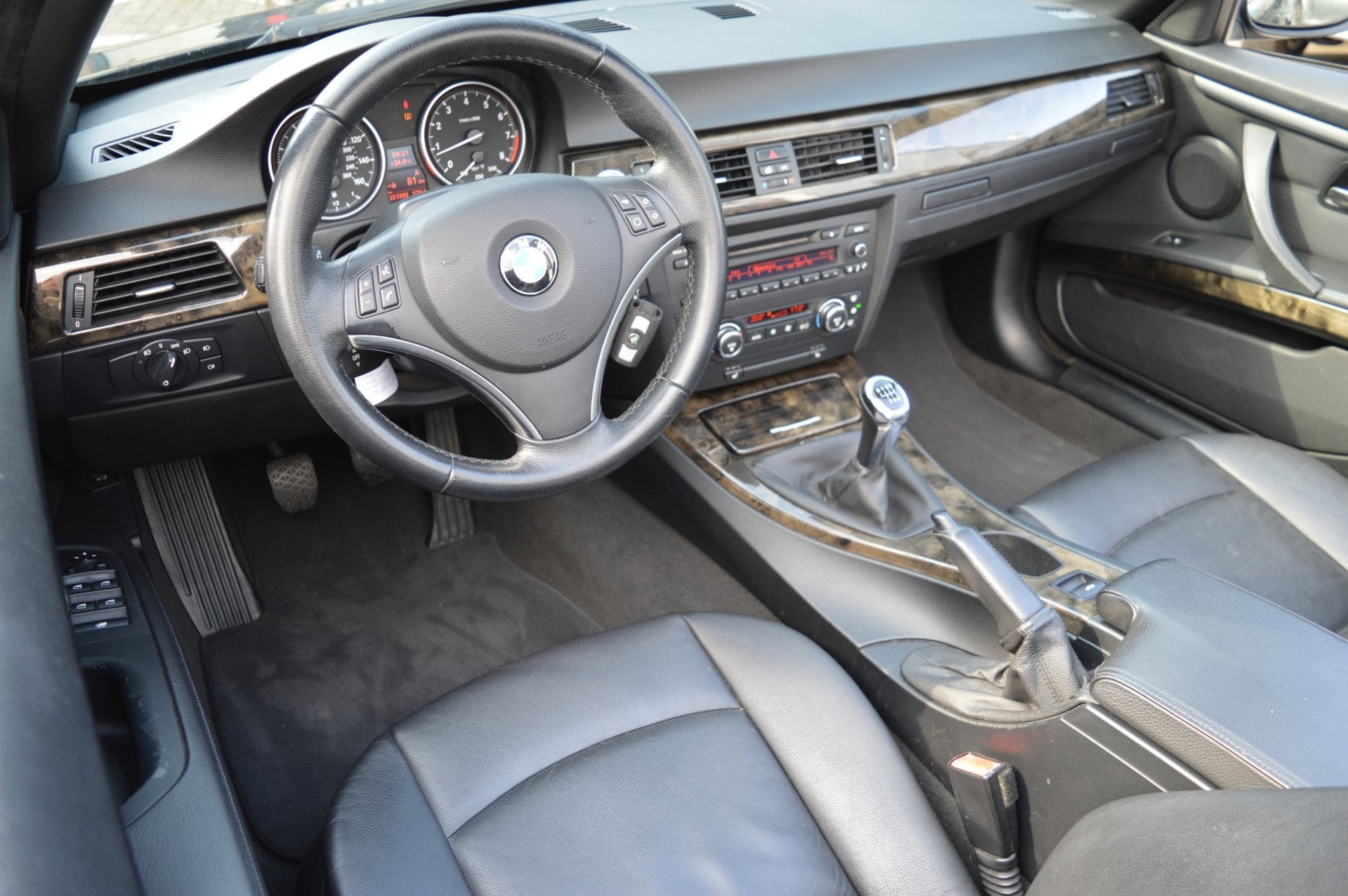 BMW 3-serie Cabrio 328i technisch top, geen olieverbruik, ge, Auto's, Achterwielaandrijving, Gebruikt, Zwart, Cabriolet