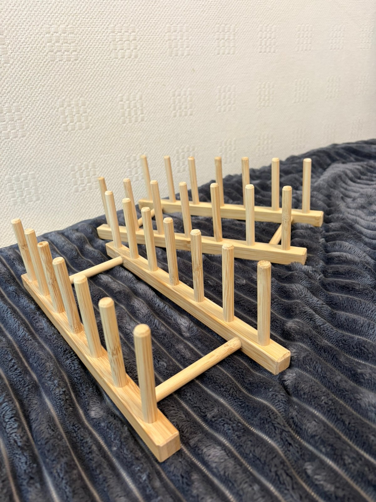 Set van 2 bordenrekken, Bordenrek, Hout, Nieuw, Ophalen of Verzenden