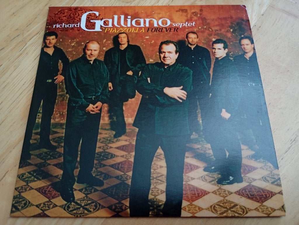 CD Richard Galliano Septet - Piazzolla Forever, Verzenden, Zo goed als nieuw, Jazz, Album