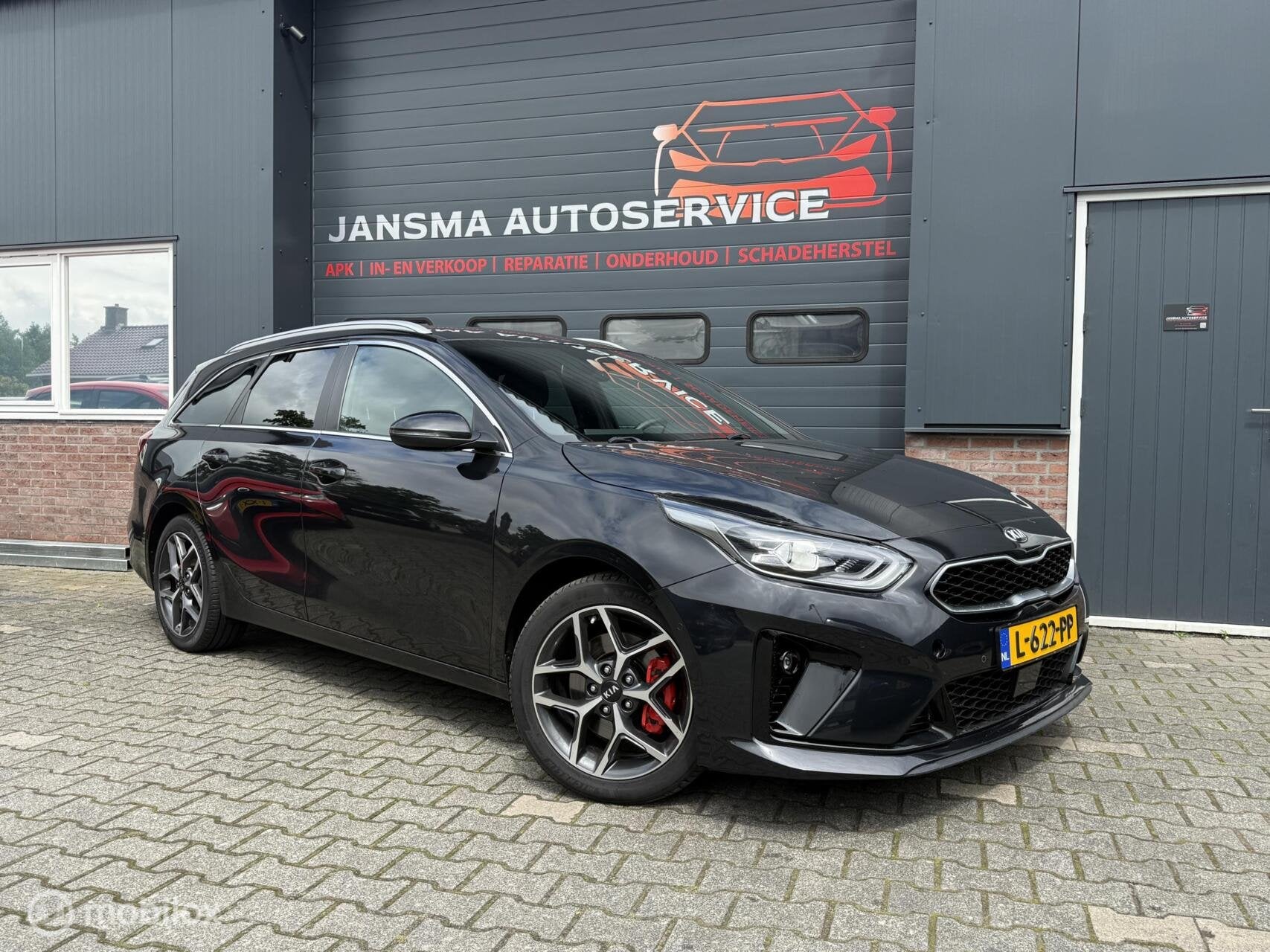 Kia Ceed GT-Line Automaat | Alcantara | 84DKM, Auto's, Gebruikt, 4 cilinders, 1337 kg, Zwart
