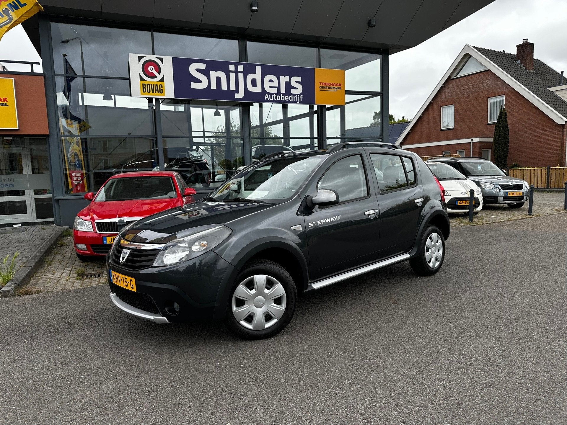 Dacia SANDERO 1.6 Stepway, Auto's, Dacia, Bedrijf, Te koop, Sandero Stepway, ABS, Airbags, Airconditioning, Centrale vergrendeling
