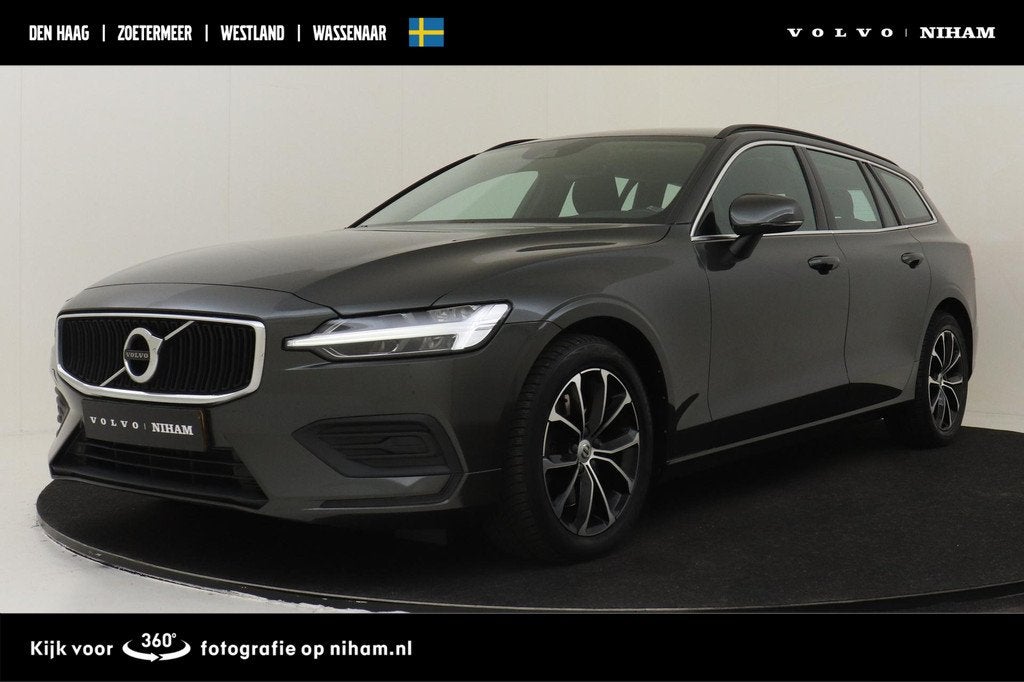 Volvo V60 B3 (M-HYBRID) AUT. MOMENTUM BUSINESS -KEYLESS|CARP, 12 maanden, Stof, Euro 6, 4 cilinders