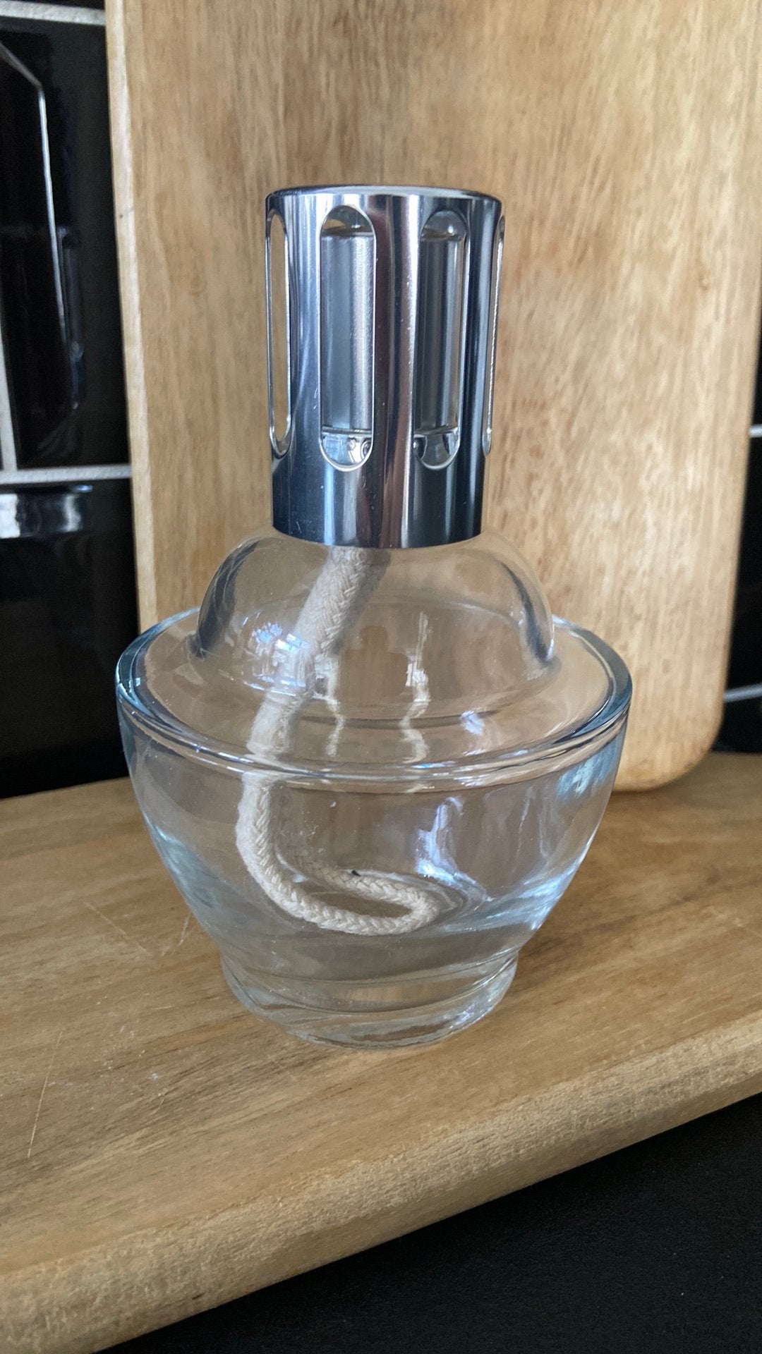Maison /lampe Berger geurbrander, Ophalen of Verzenden, Zo goed als nieuw, Glas