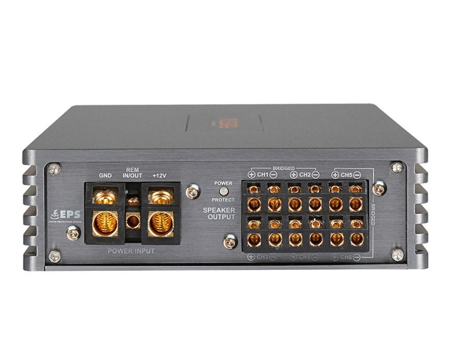 Musway SIX100 6 kanaals versterker, Auto diversen, Autospeakers, Audio Design, Nieuw, Am Breilingsweg 3, 76709 Kronau, Duitsland