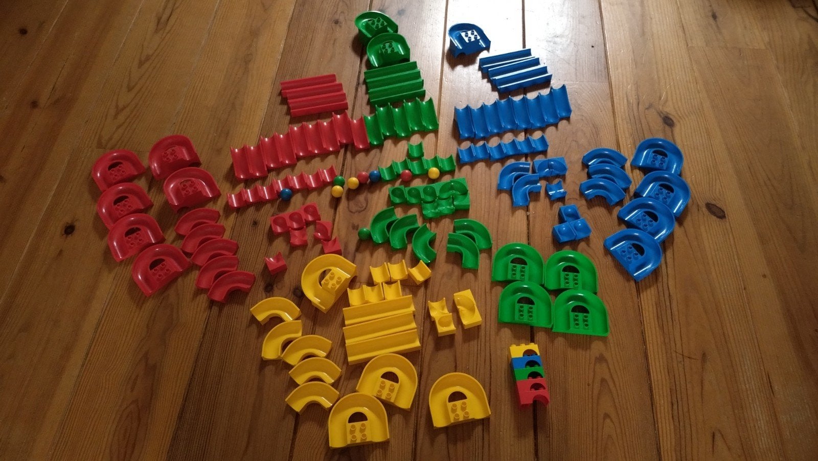 mooie verzameling hubelino, Kinderen en Baby's, Ophalen, Zo goed als nieuw, Duplo, Losse stenen