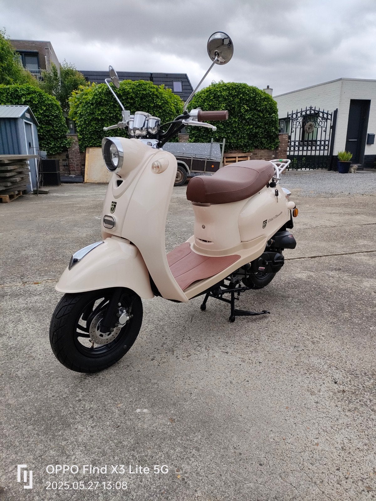 BTC snorscooter Old Classic, nieuw 63km, Ophalen of Verzenden, Benzine, Overige merken
