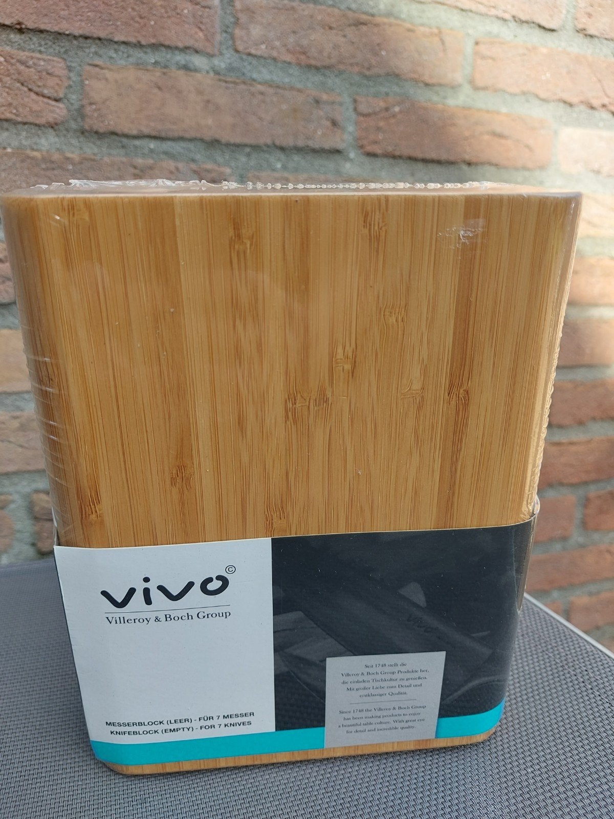 Vivo Messenblok voor 7 messen - nieuw, Huis en Inrichting, Villeroy & Boch, Overige typen, Nieuw, Ophalen of Verzenden