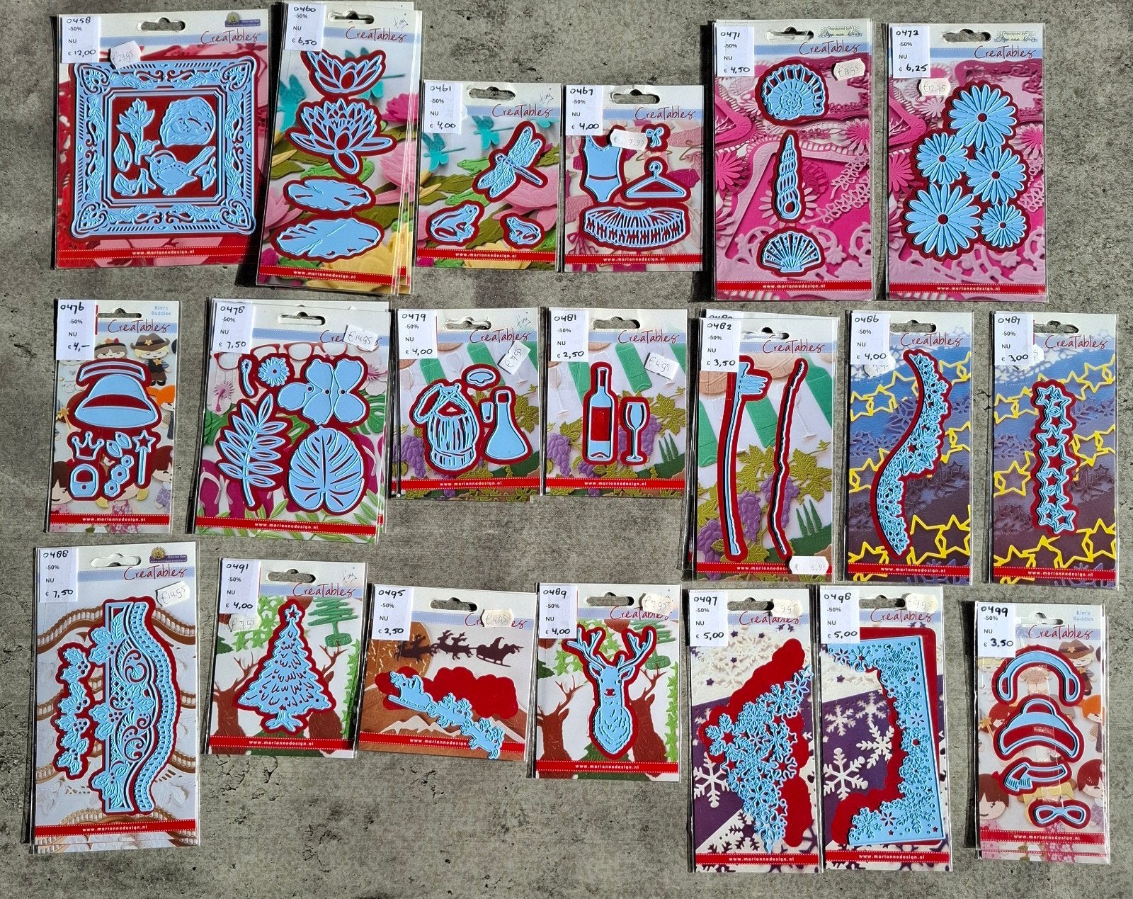 MARIANNE mallen CREATABLE 400/2 SERIE. NIEUW. NU HALVE PRIJS, Ophalen of Verzenden, Nieuw, Overige thema's, Pons of Mal