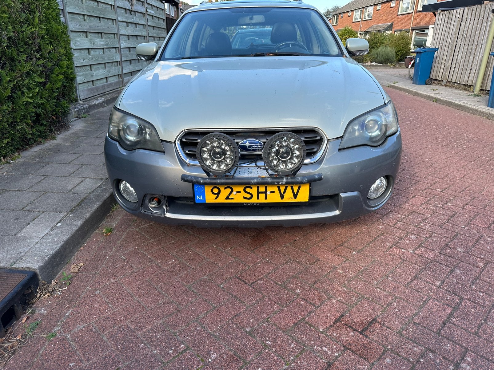 Subaru Legacy Outback 2.5, Ophalen