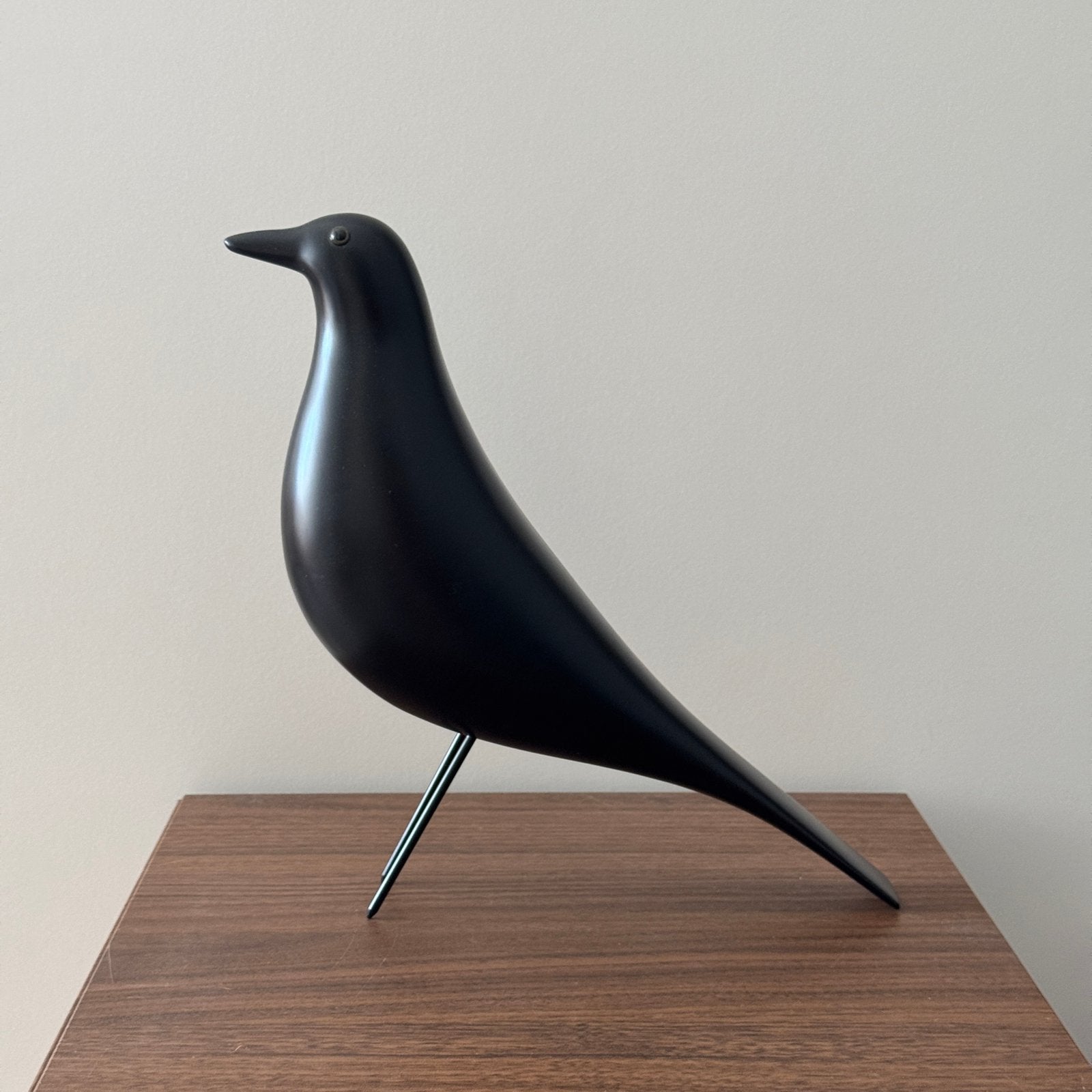 Vitra Eames House Bird - Onbeschadigd, als nieuw, Zwart, Hout, Gemerkt, Beeld