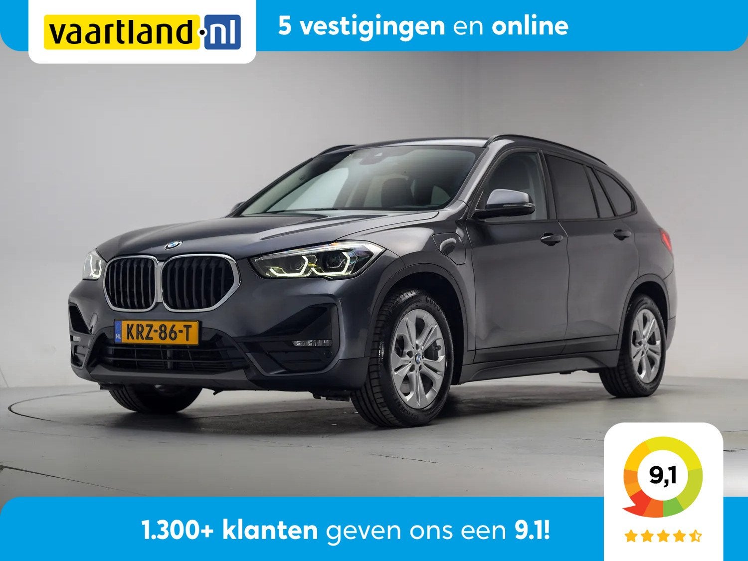 BMW X1 xDrive 25e Executive Aut. [ Navi Leder Stoelverwarmin, Auto's, BMW, 750 kg, Bedrijf, Vierwielaandrijving, Hybride Elektrisch/Benzine
