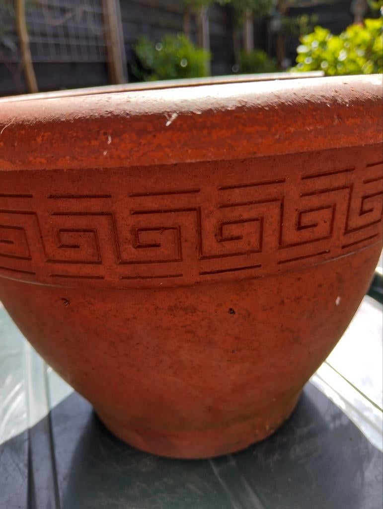 Terracotta bloempot, zo snel mogelijk ophalen, Tuin en Terras, Ophalen, Gebruikt, Rond, Minder dan 40 cm