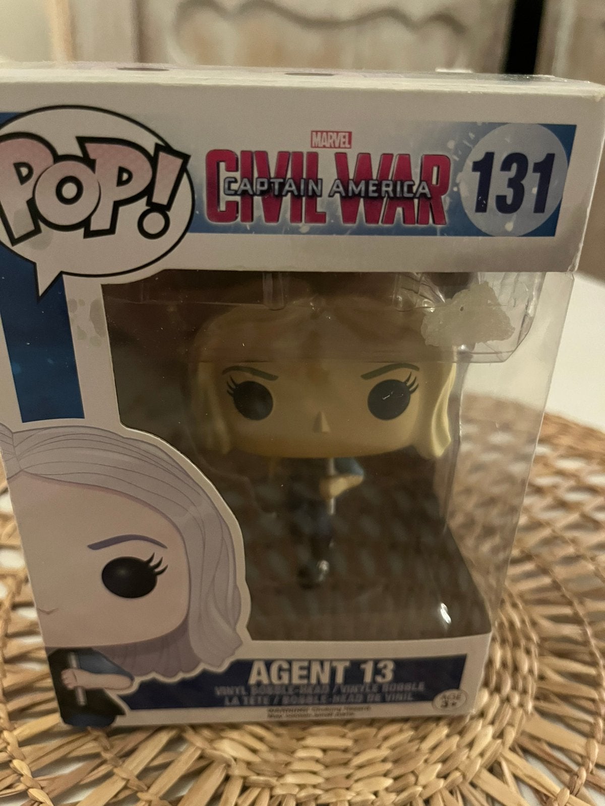 Funko Pop! Captain America - Civil War – Agent 13 131, Ophalen of Verzenden, Zo goed als nieuw