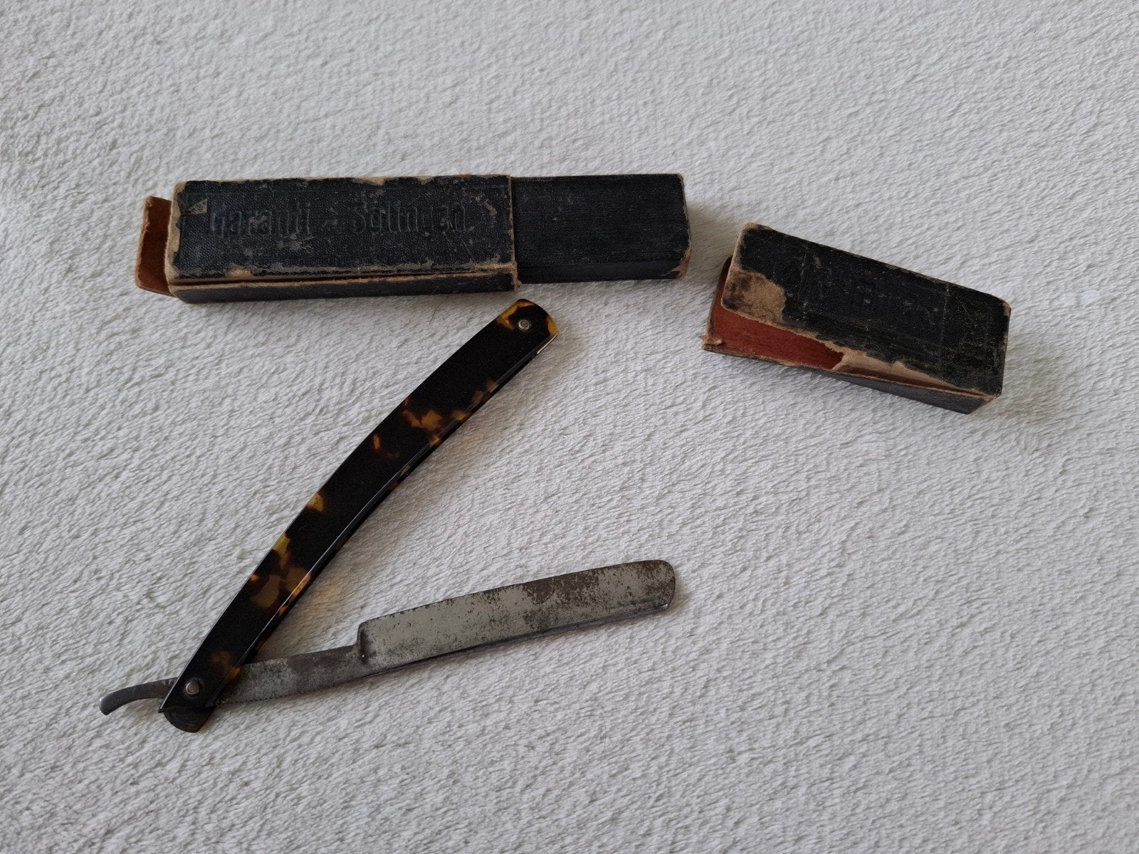 Vintage Scheermes Garanti Solingen, Ophalen of Verzenden, Gebruikt