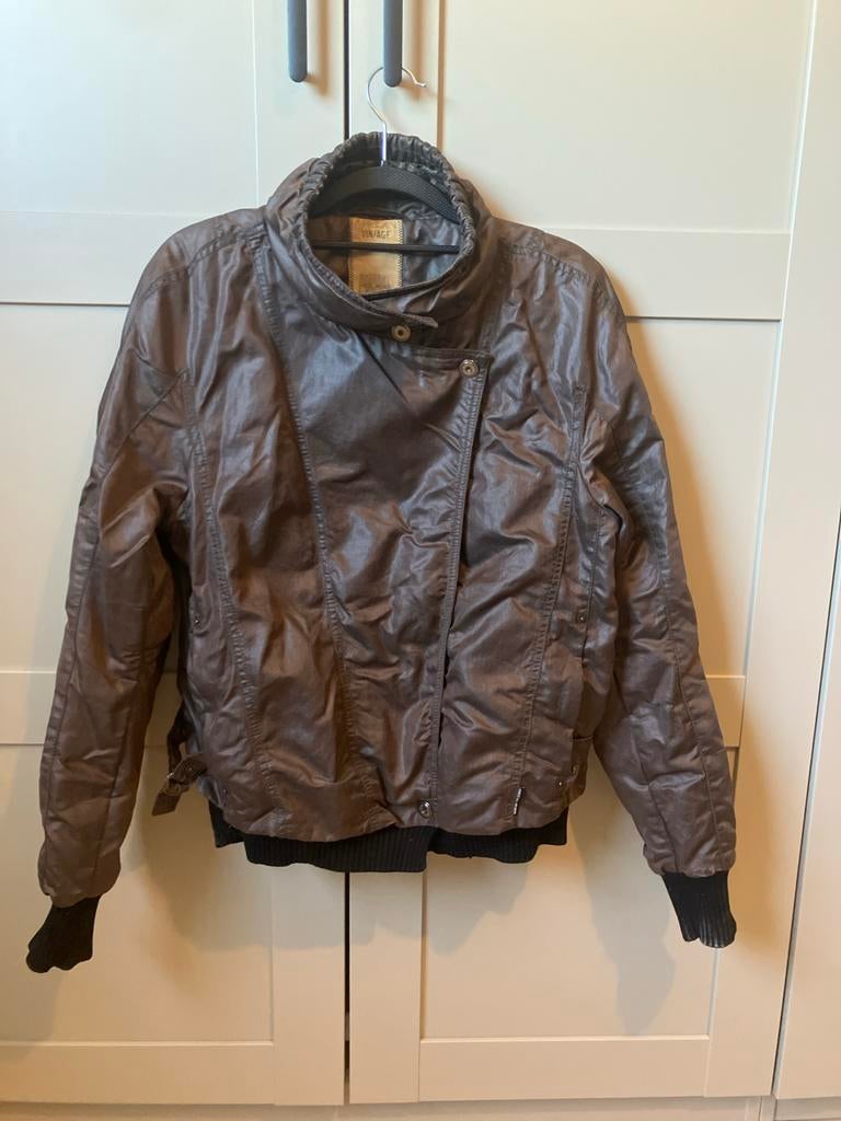 Marc Cain Sports jas, Ophalen of Verzenden, Gedragen, Maat 38/40 (M), Bruin
