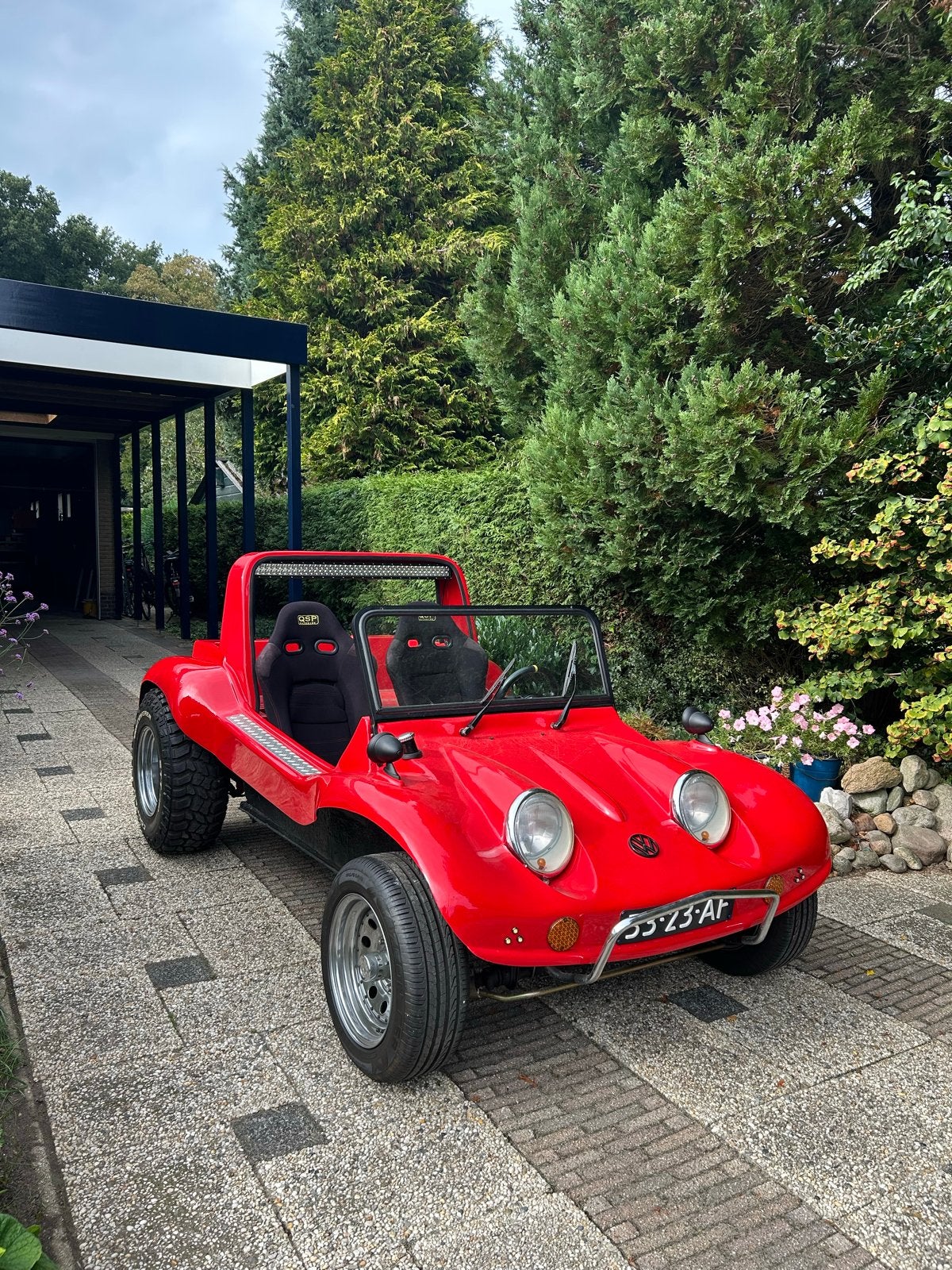 Unieke rode VW Ruska Buggy - heeft geen kenteken !, Zwart, Cabriolet, Volkswagen, Handgeschakeld
