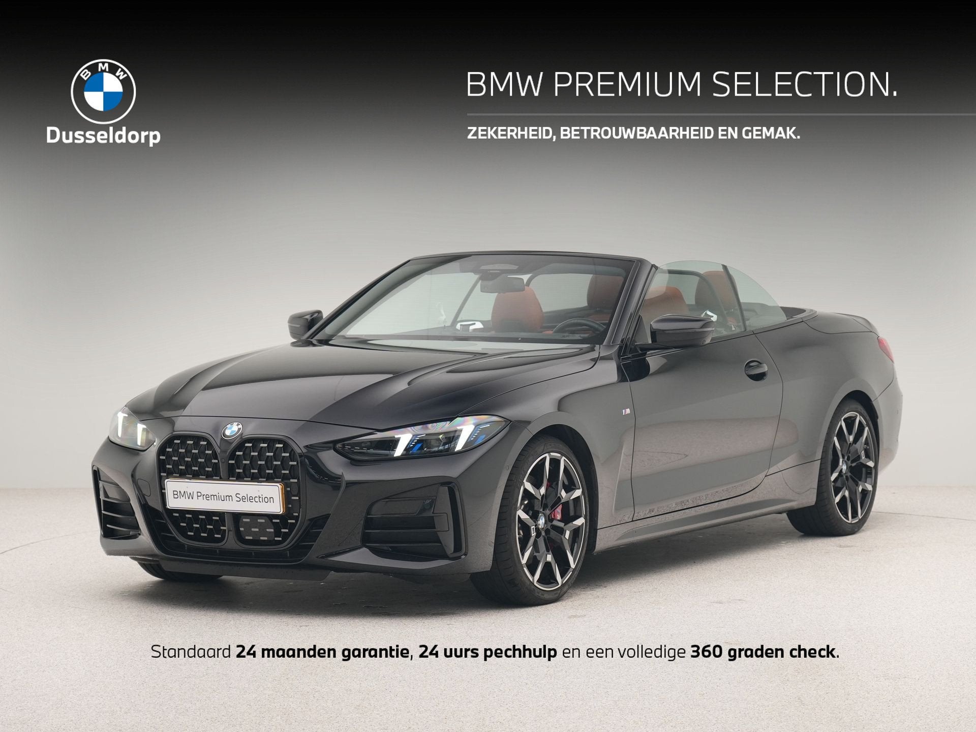 BMW 4 Serie 420i Cabrio M-Sport (bj 2025, automaat), Auto's, Automaat, 1998 cc, Gebruikt, 4 stoelen