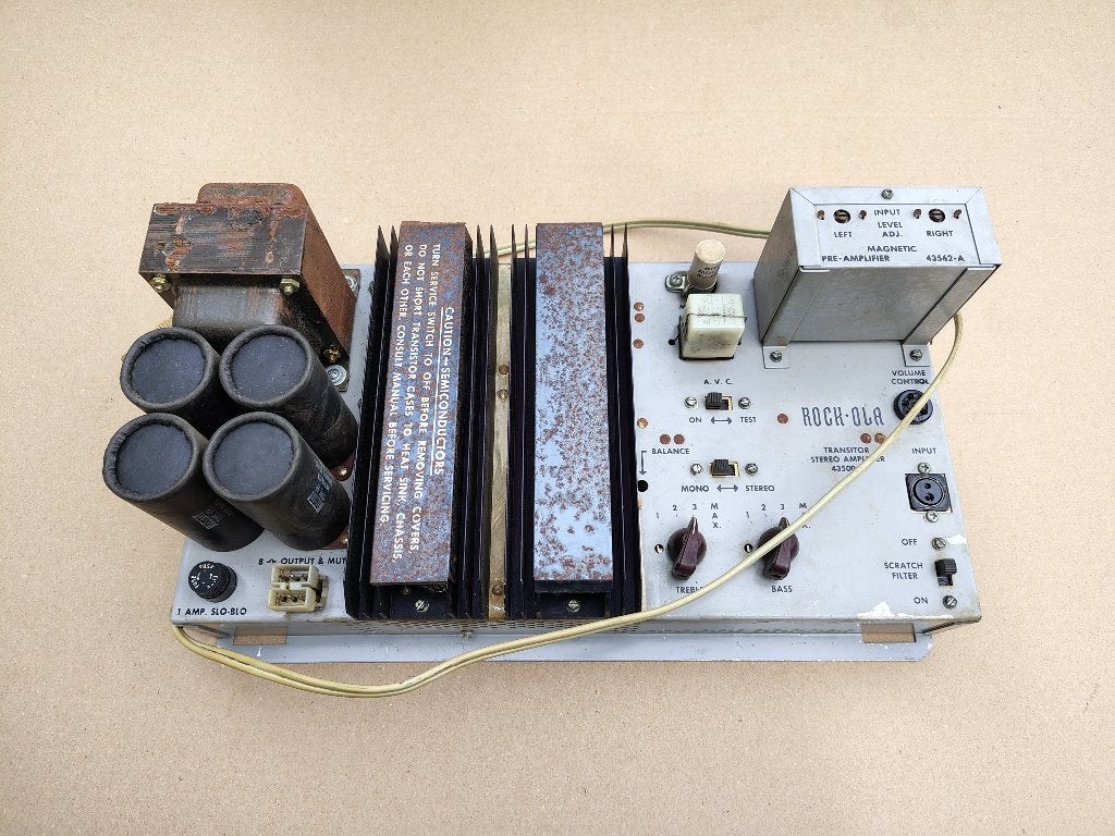 Versterker/ 43500-A Rock-Ola 437/ Ultra (1968) jukebox, Verzenden, Gebruikt, 1950 tot 1960, Seeburg