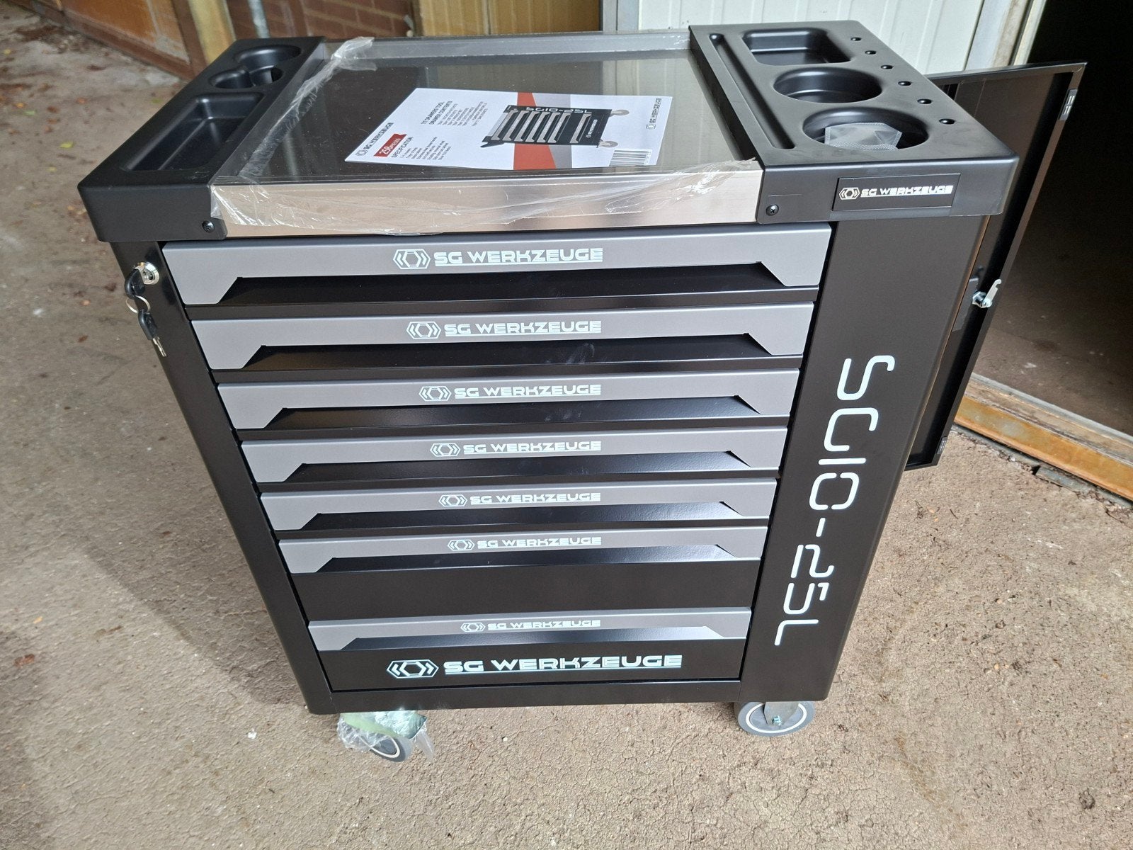 Gereedschap kist nieuw stahlgruppe, Ophalen, Gevuld, Nieuw