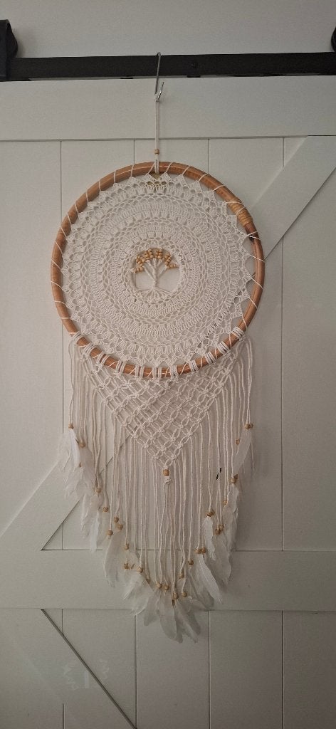 Grote Dromenvanger Tree of Life - Nieuw! 110 cm, 110 cm, Hout, Onbekend, Nieuw