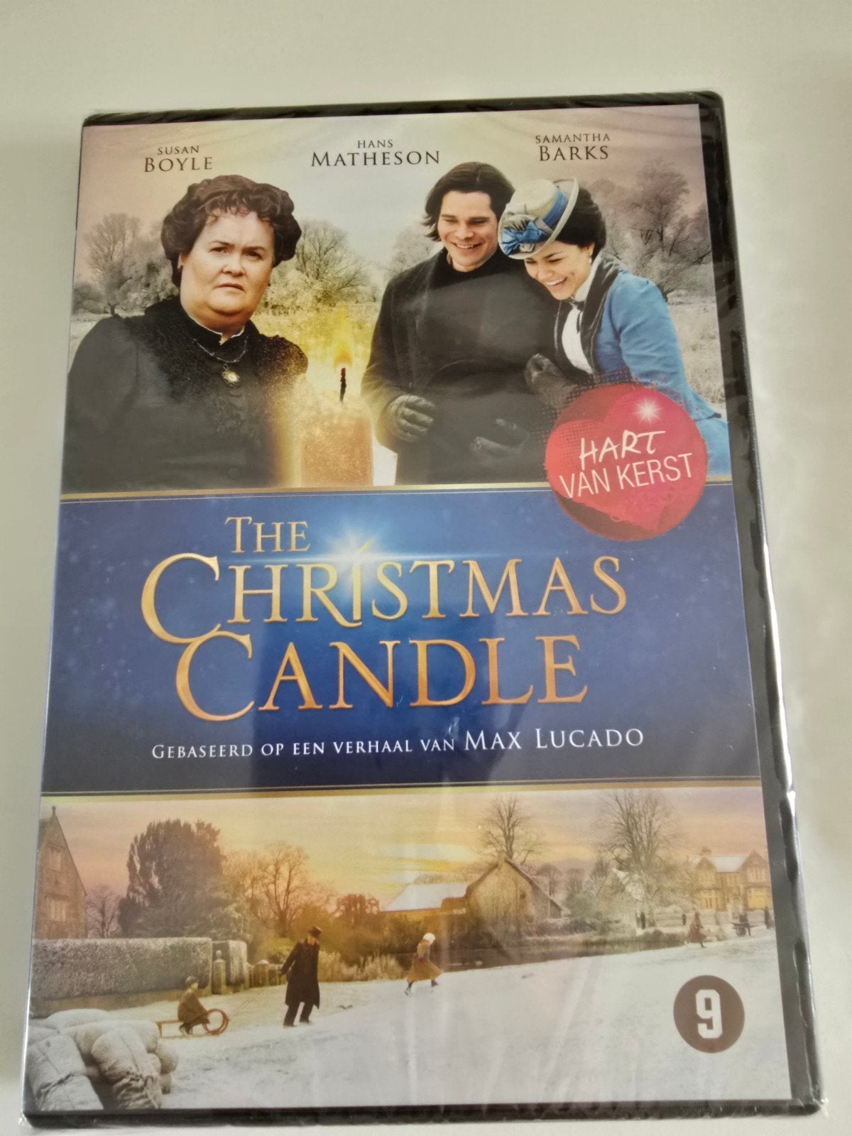 Nieuw! Dvd the christmas candle, hart van kerst, Cd's en Dvd's, Alle leeftijden, Ophalen of Verzenden, Nieuw in verpakking