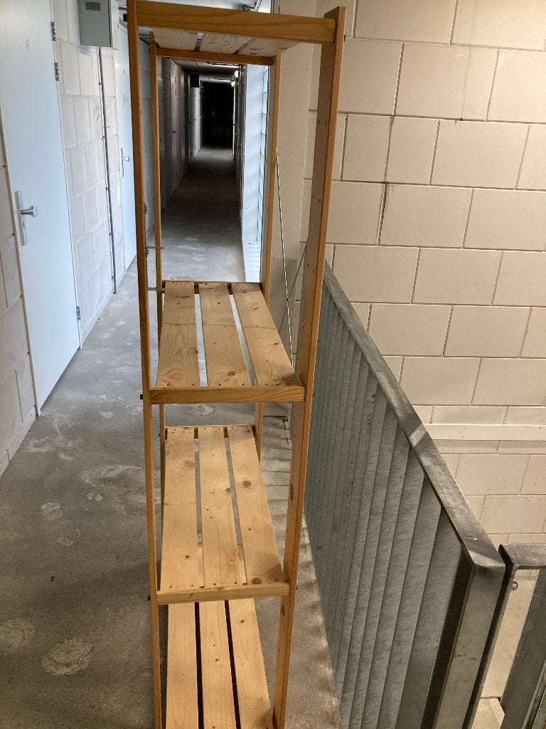 Houten rek, kast. Boekenkast?, Ophalen, Gebruikt
