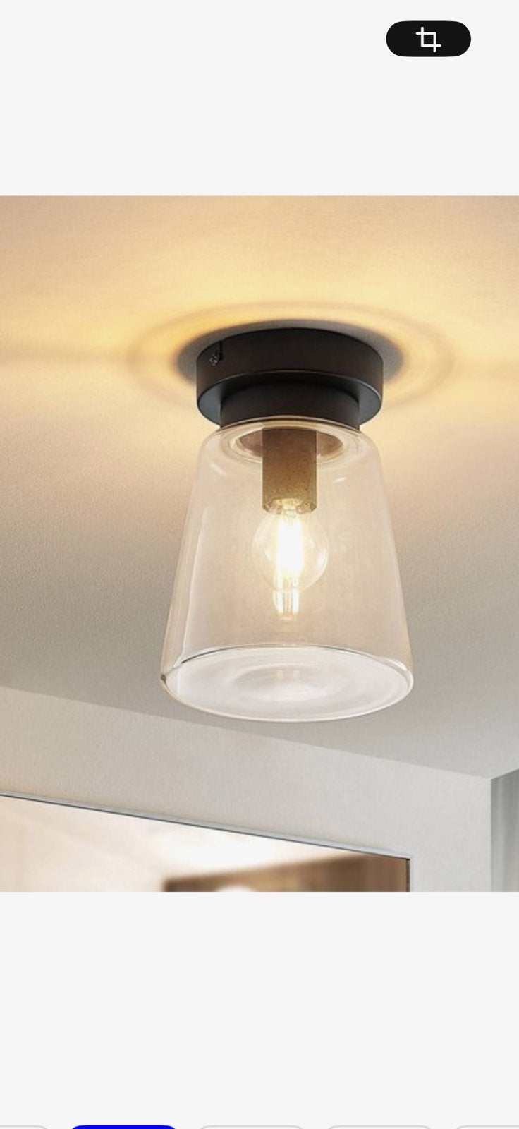 Nieuw ongebruikt badkamerlamp, Modern, Zwart, Nieuw, Plafondlamp