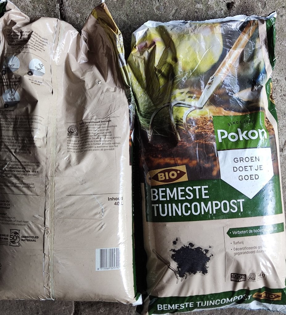 Pokon bemeste tuincompost zonder turf, Tuin en Terras, Aarde en Mest, Ophalen
