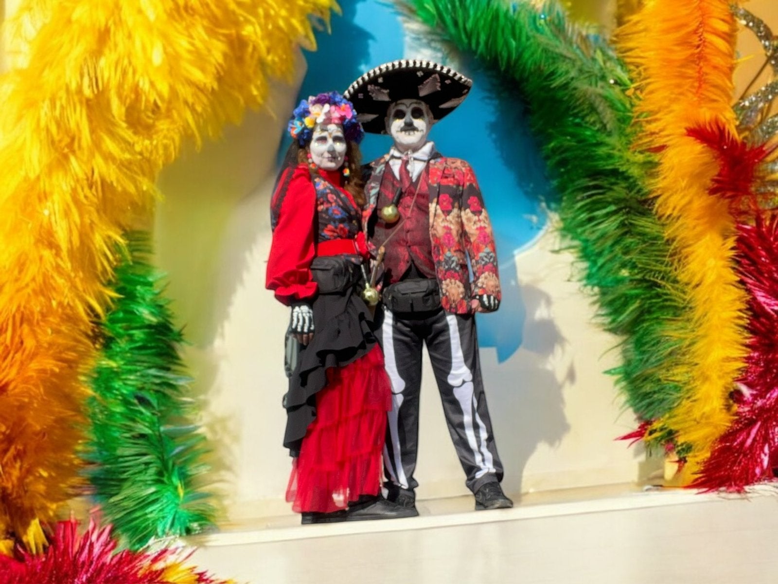 Dames Carnavalsoutfit thema Dia de Muertos, Kleding | Dames, Carnavalskleding en Feestkleding, Carnaval, Ophalen of Verzenden