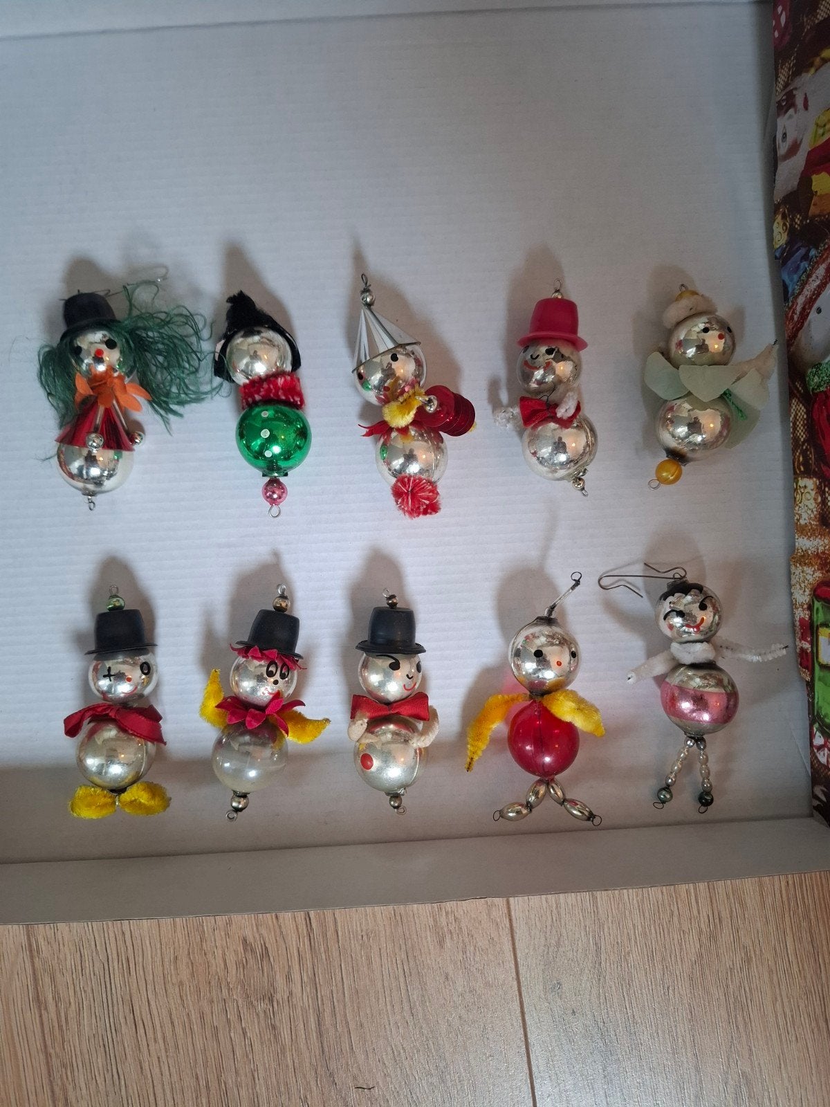 10 oude vintage gablonzer poppetjes., Diversen, Ophalen, Gebruikt