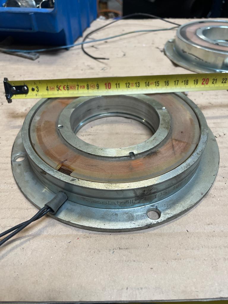 2x Simplaroll 14.105.16.1 Remkoppeling 24V 50W, Ophalen