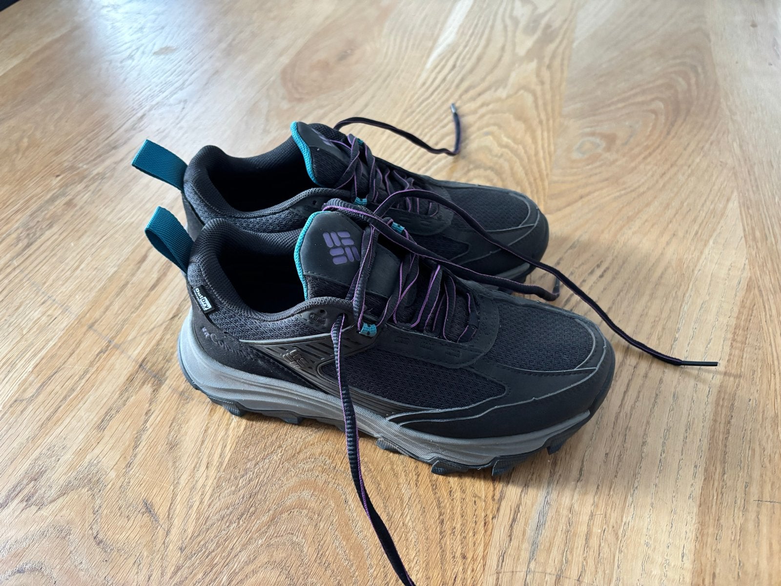 Columbia Hatana Max OutDry Waterproof Wandelschoenen Maat 37, Zwart, Zo goed als nieuw, Wandelschoenen, Ophalen of Verzenden