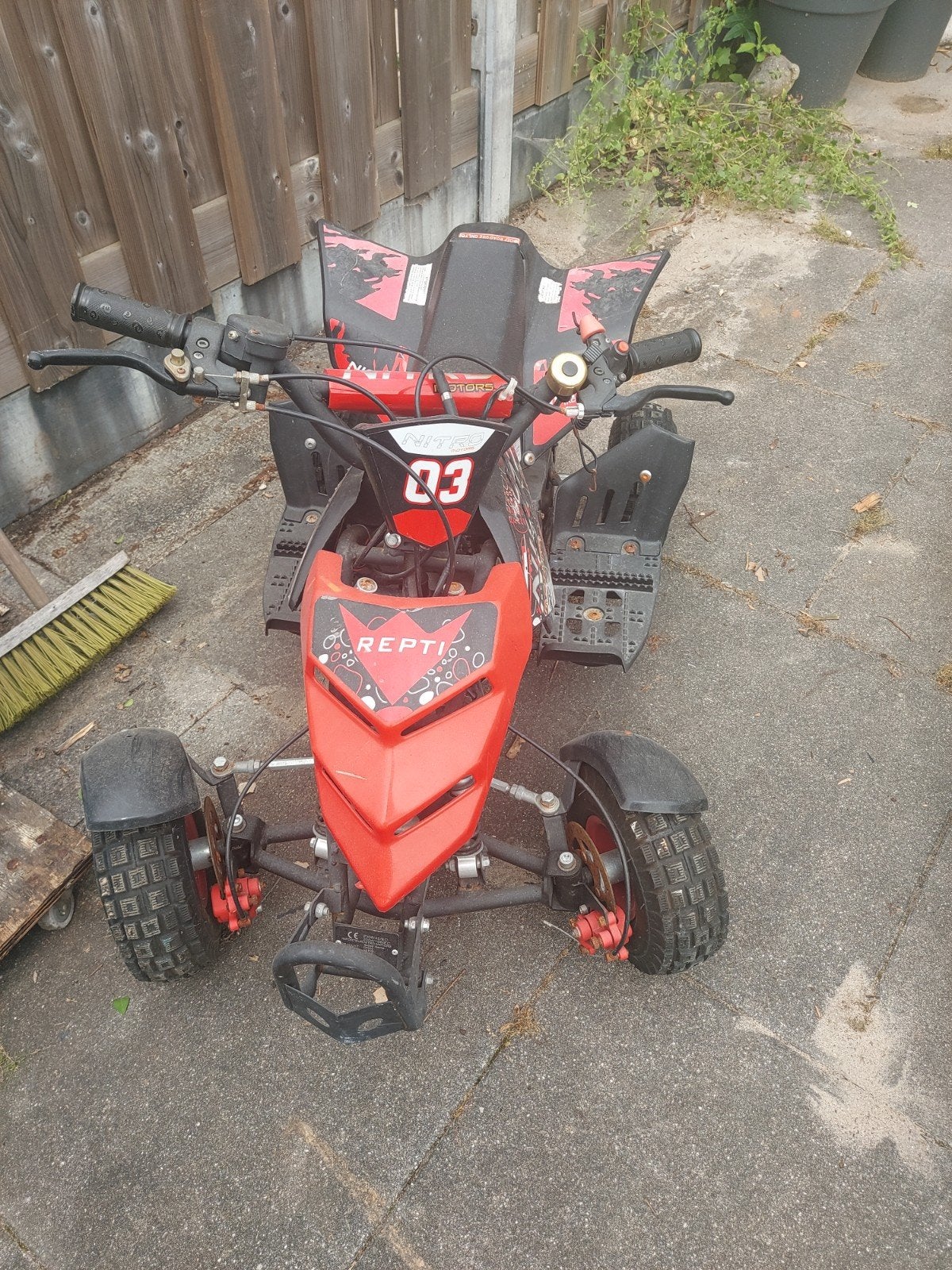 Kinder Trike/Quad op benzine, Ophalen, Gebruikt