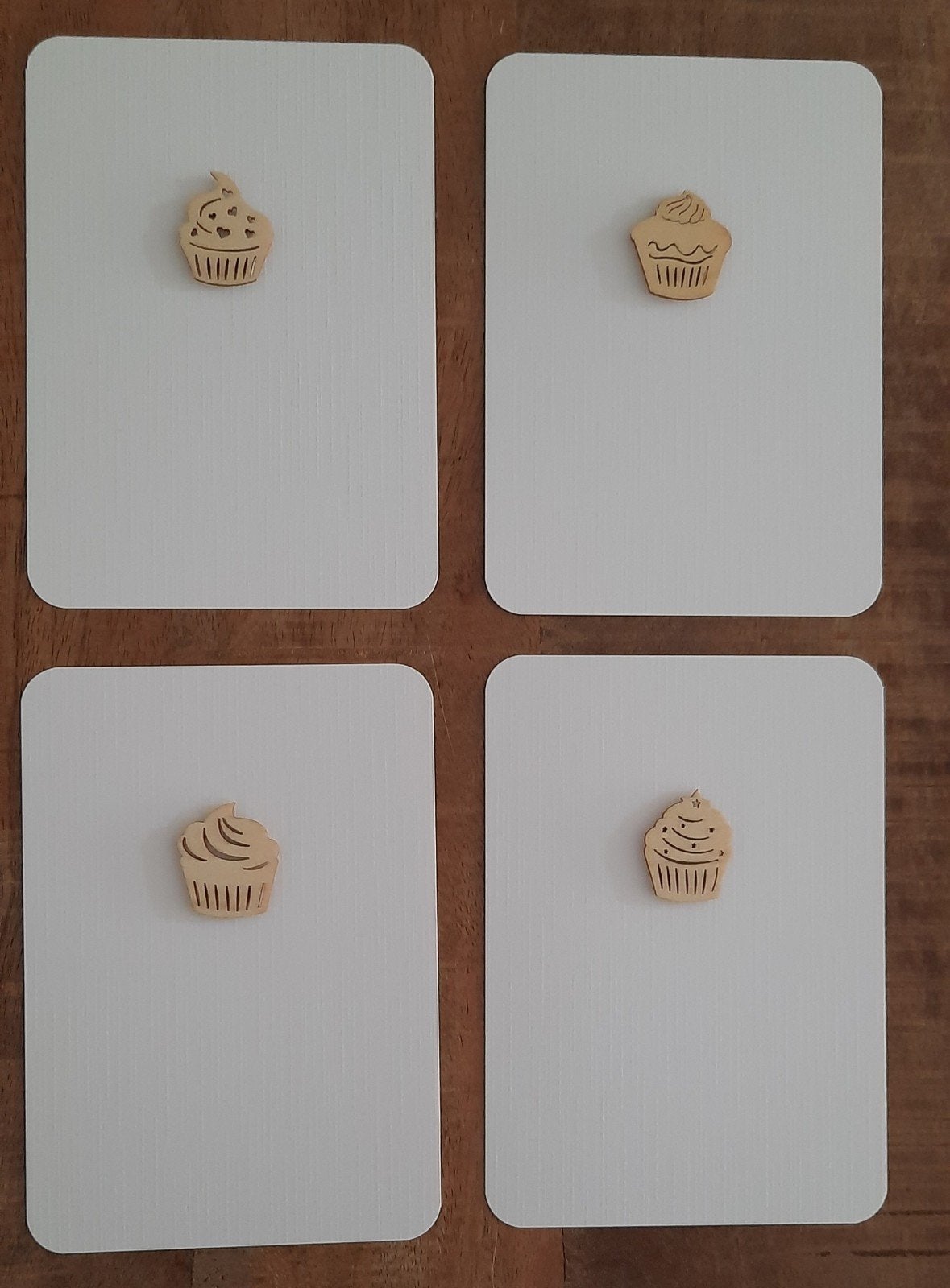 4 verjaardagskaarten (set 1), Ophalen of Verzenden, Nieuw, Overige thema's