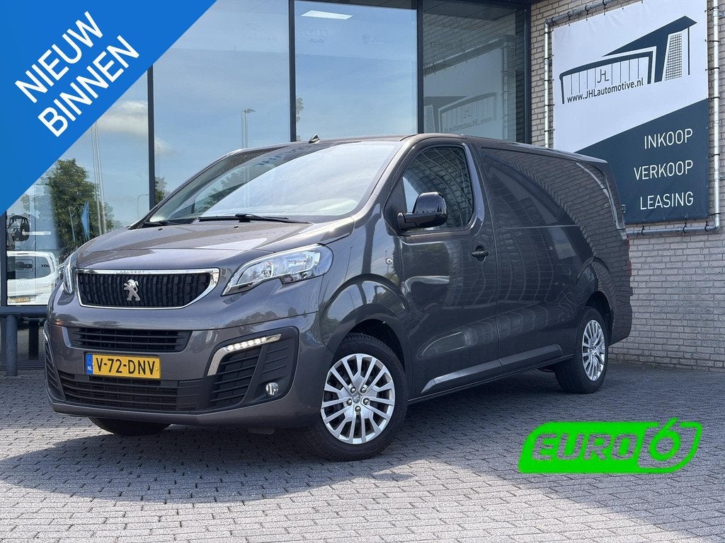 Peugeot Expert 2.0 L3*AUTOM.*NAV*3PERS*CRUISE*HAAK*A/C*2500K, Auto's, Stof, Gebruikt, 2500 kg, Bedrijf