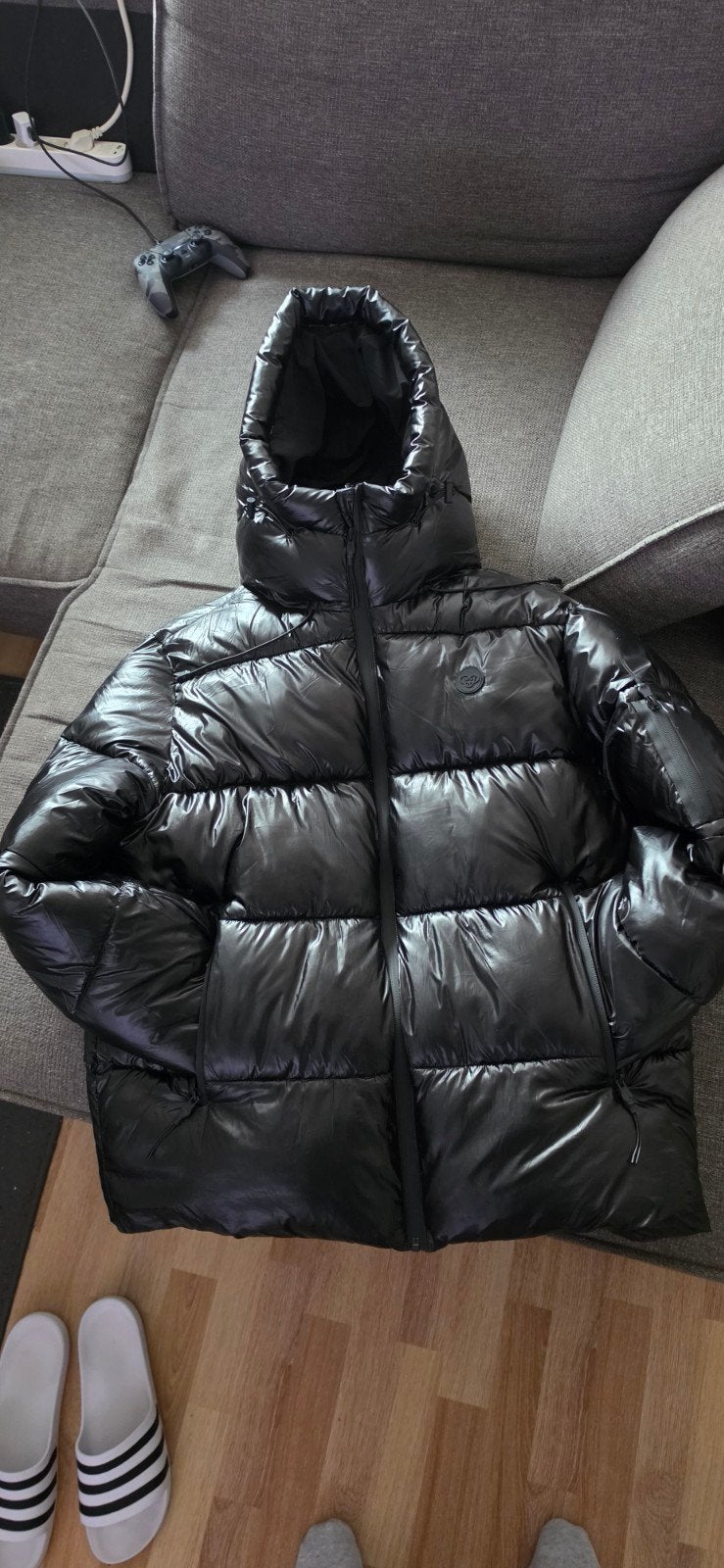 heren winterjas, Zwart, Zalando, Maat 56/58 (XL), Ophalen of Verzenden