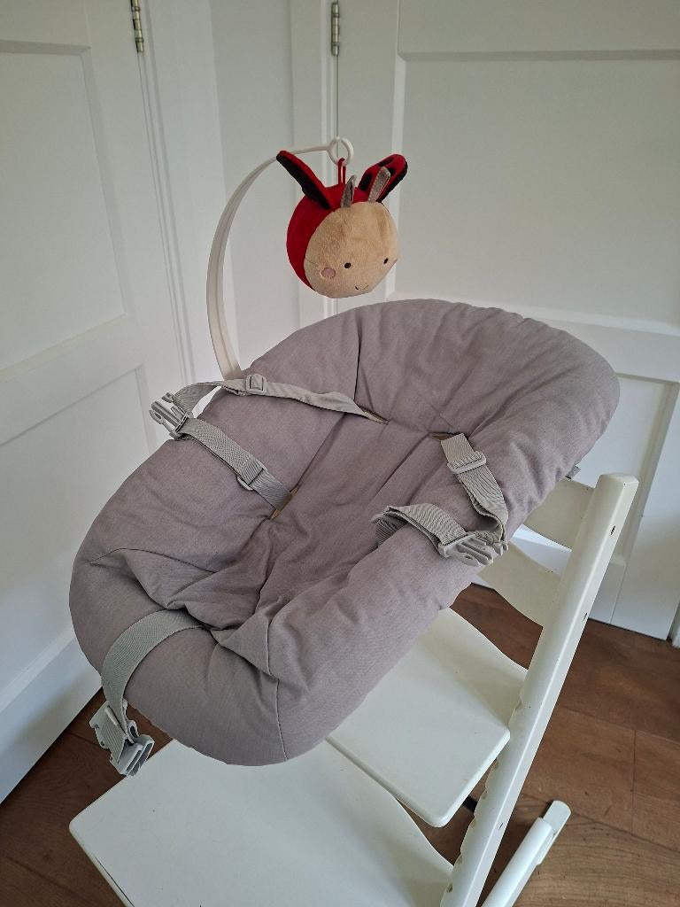 Stokke babyschaal en speelboog, Ophalen, Zo goed als nieuw, Overige typen, Gordel(s)