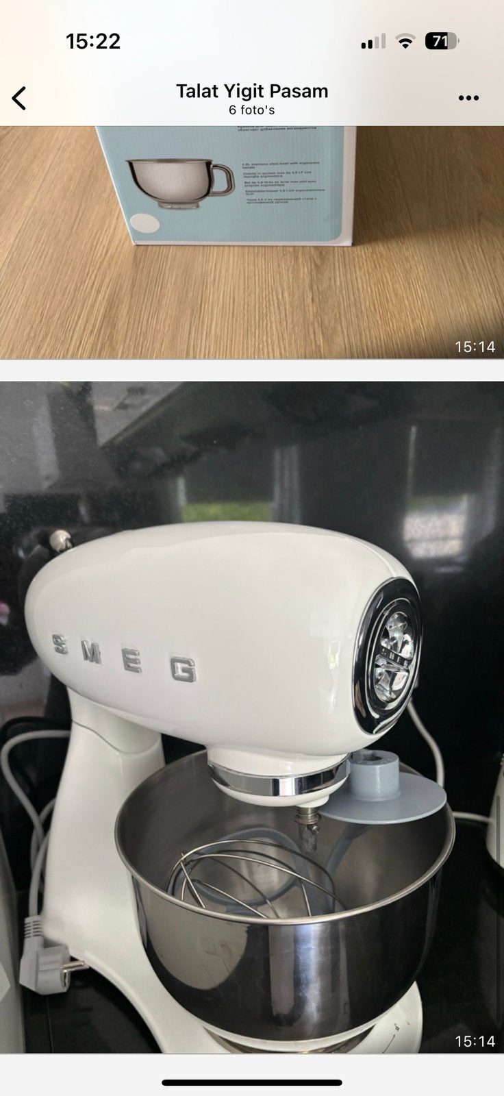 Smeg Keukenmachine - nieuw, 2 tot 3 liter, Ophalen of Verzenden, Nieuw, 3 snelheden of meer