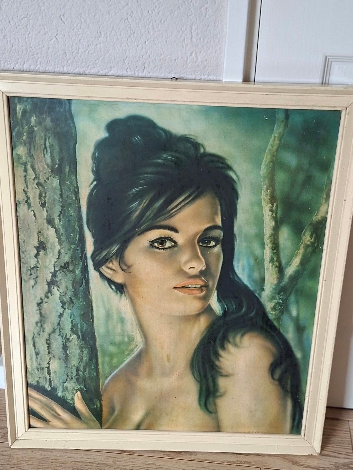 schilderij jaren 60 Tina,  replica, Ophalen