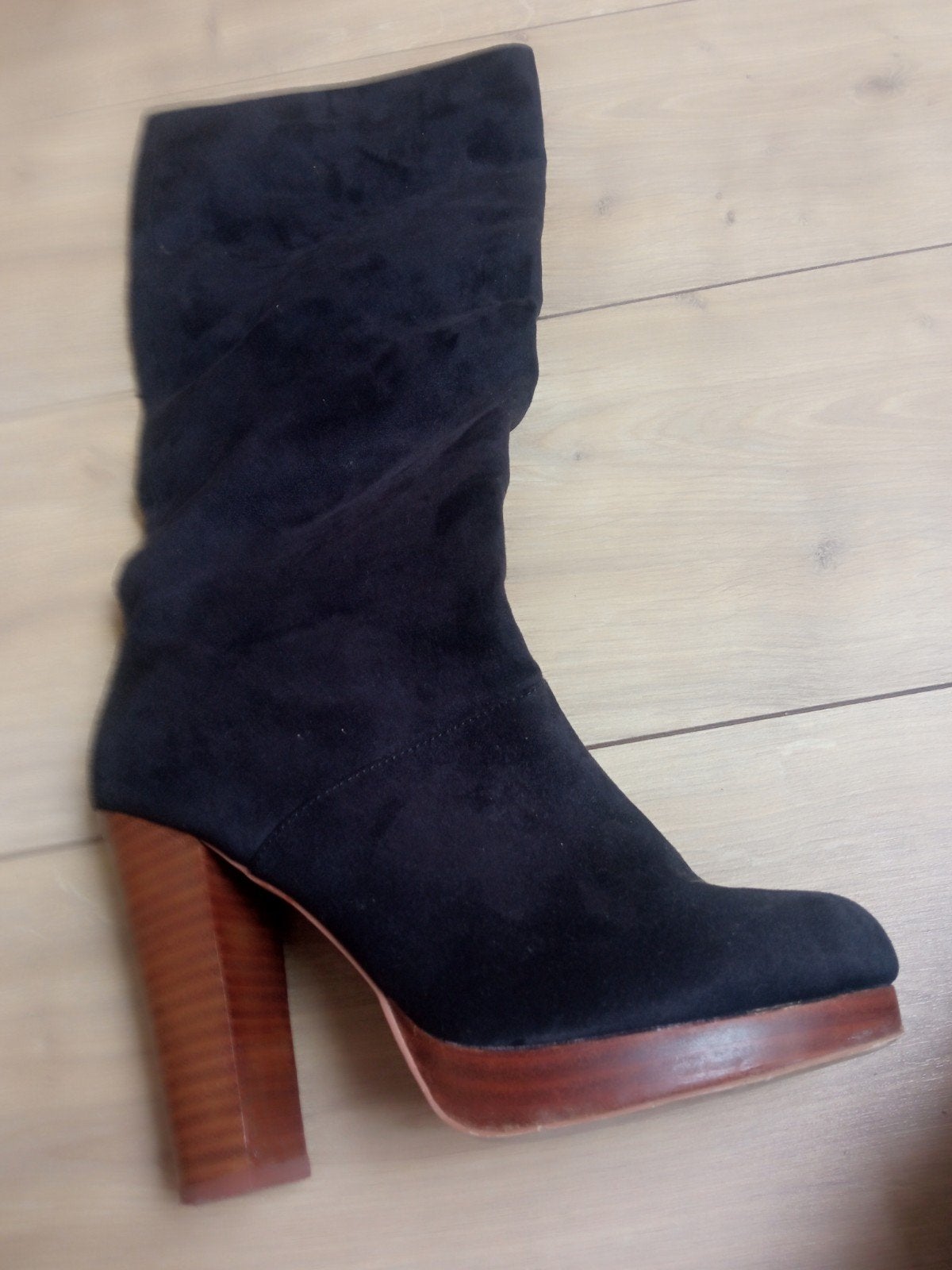 laarzen Hm maat 38, Hoge laarzen, H&M, Zwart, Ophalen of Verzenden