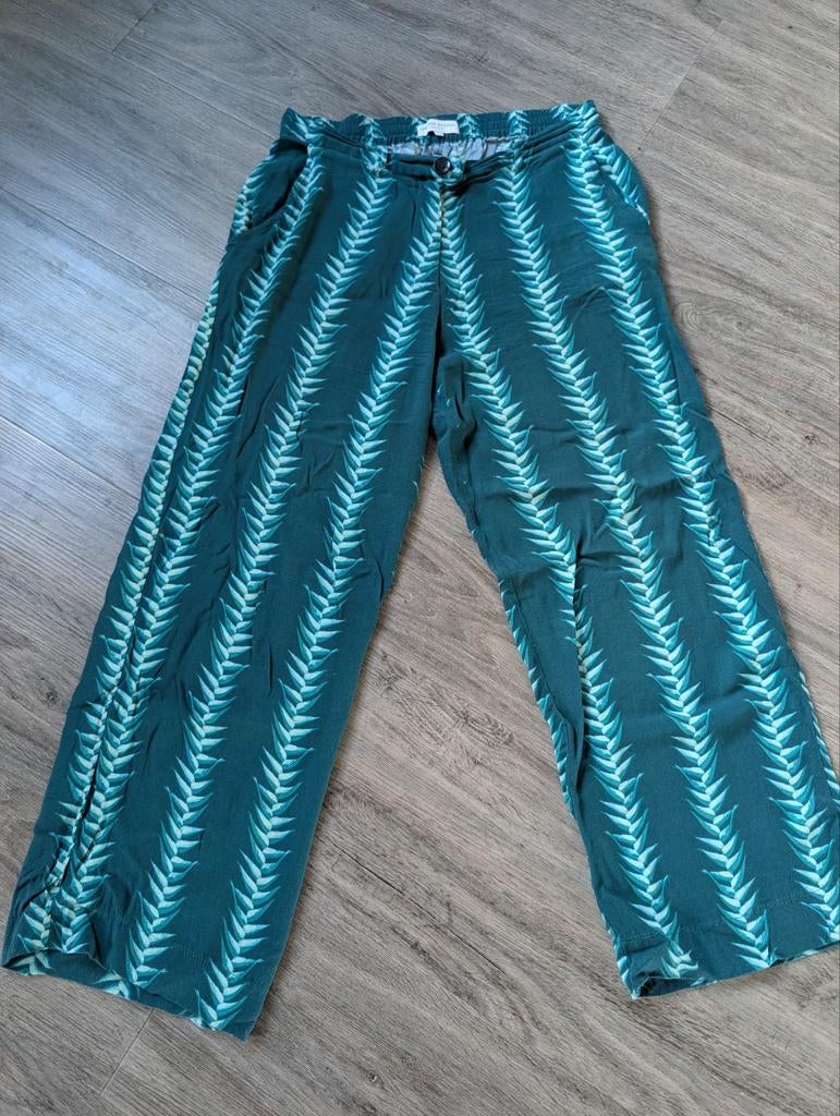 Fabienne Chapot Broek - Groen met print, Maat 38/40 (M), Ophalen of Verzenden, Zo goed als nieuw, Fabienne Chapot