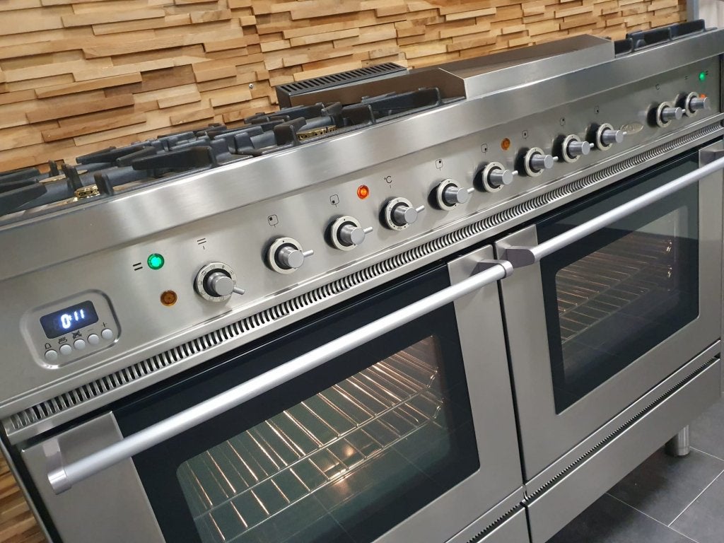 🔥Luxe Boretti Fornuis 120cm RVS 2 multifunctionele ovens!, Niet ingevuld, 60 cm of meer, Niet ingevuld, Ophalen of Verzenden