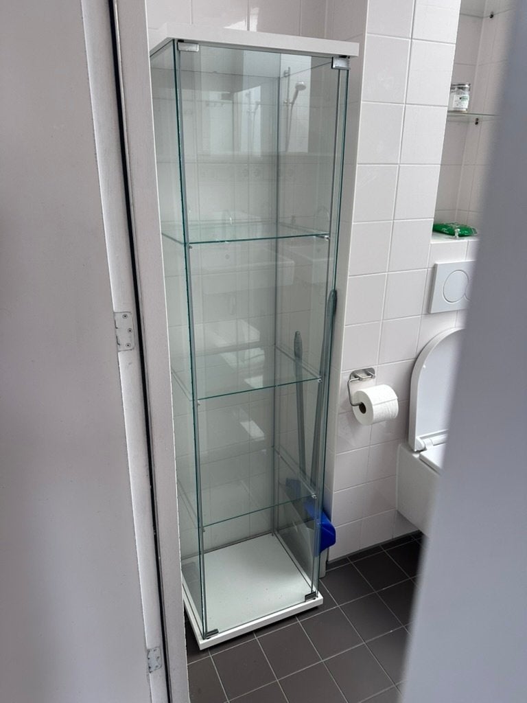 glazen vitrine, Ophalen, 25 tot 50 cm, 50 tot 100 cm, 100 tot 150 cm