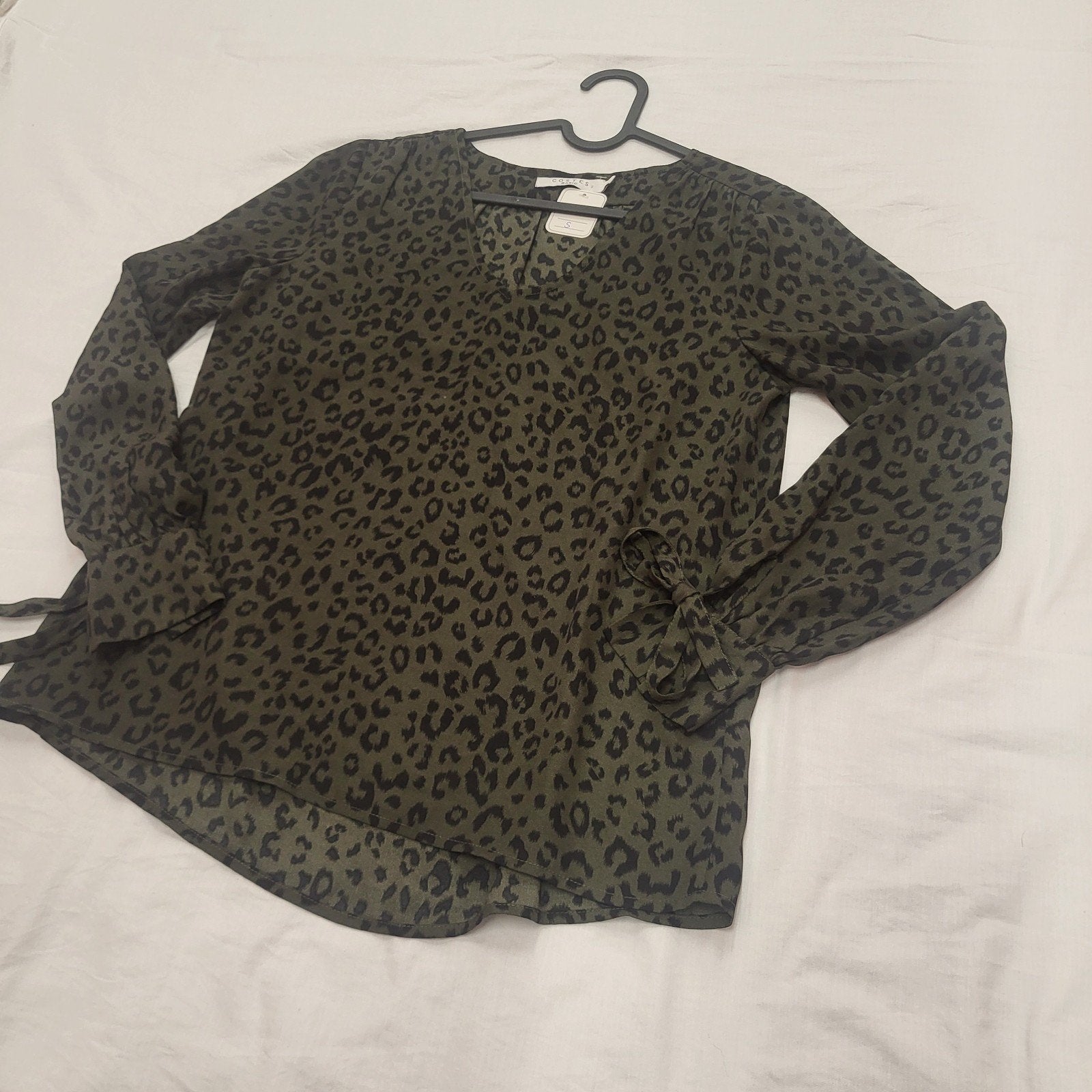 Costes Basic Blouse met Luipaardprint - Maat S, Costes Basic, Ophalen of Verzenden, Zo goed als nieuw, Maat 36 (S)