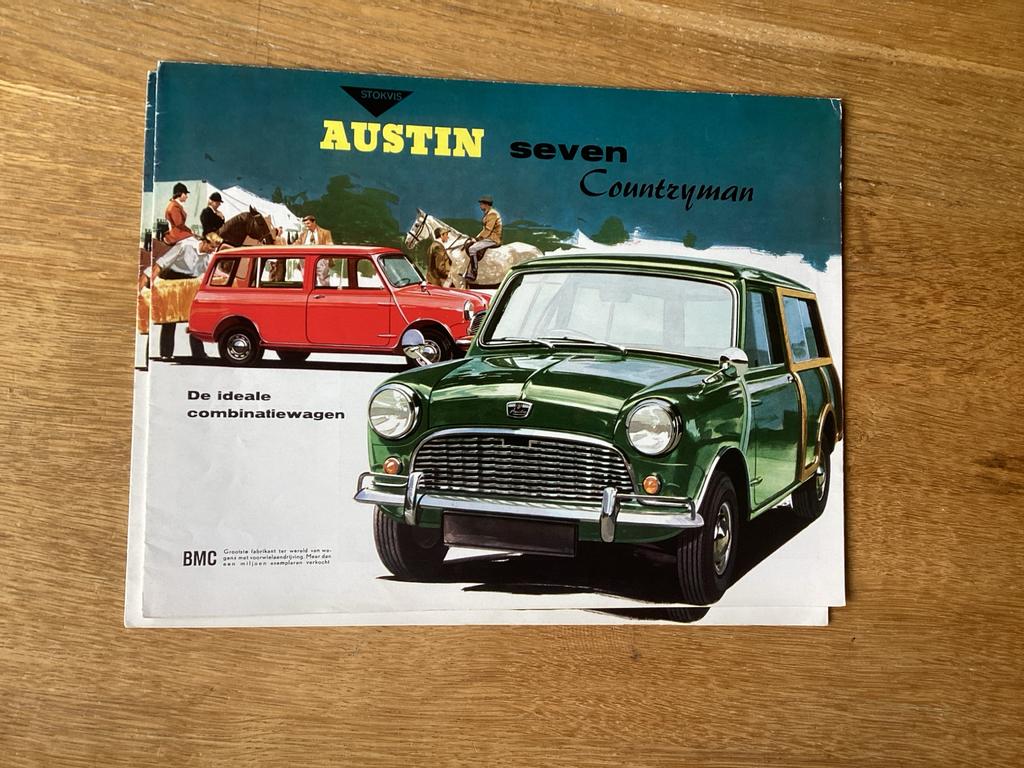 Austin Seven Countryman brochure - De ideale combinatiewagen, Boeken, Ophalen of Verzenden, Zo goed als nieuw, Overige merken