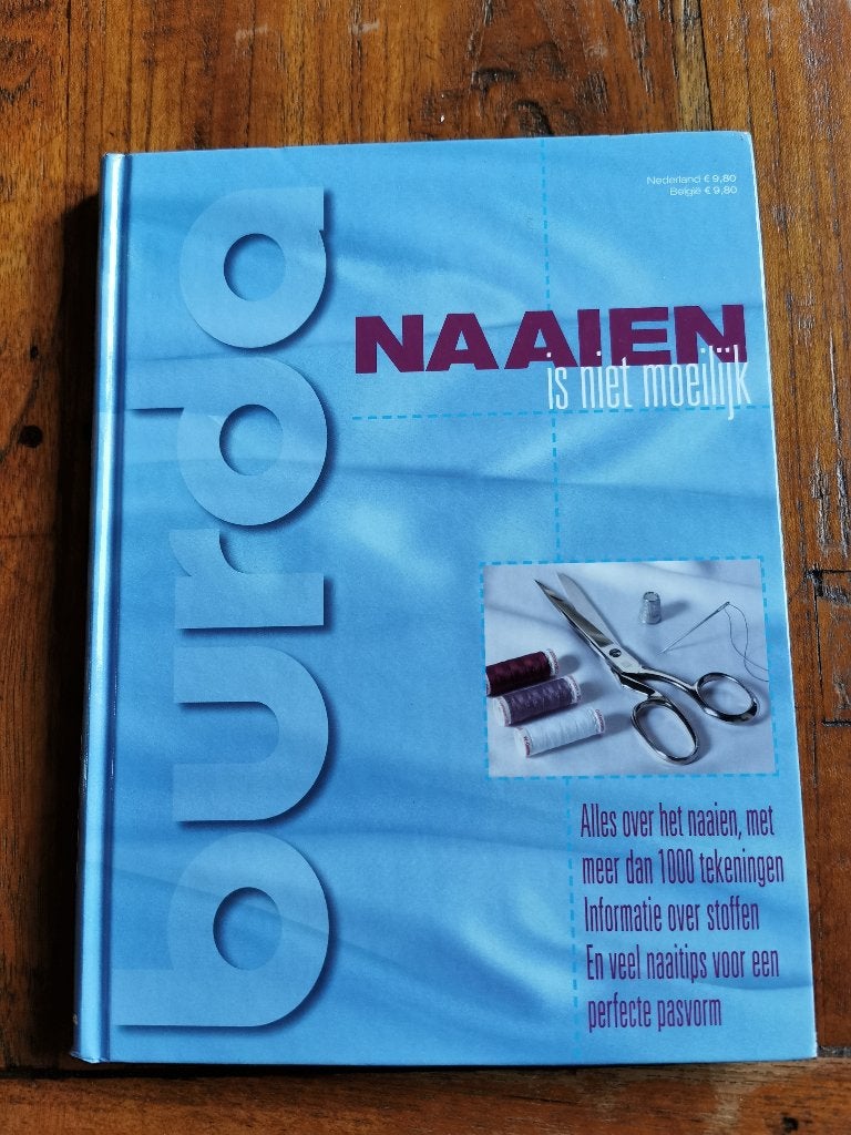 Naaien is niet moeilijk, Burda., Boeken, Burda, Ophalen of Verzenden, Zo goed als nieuw, Borduren en Naaien