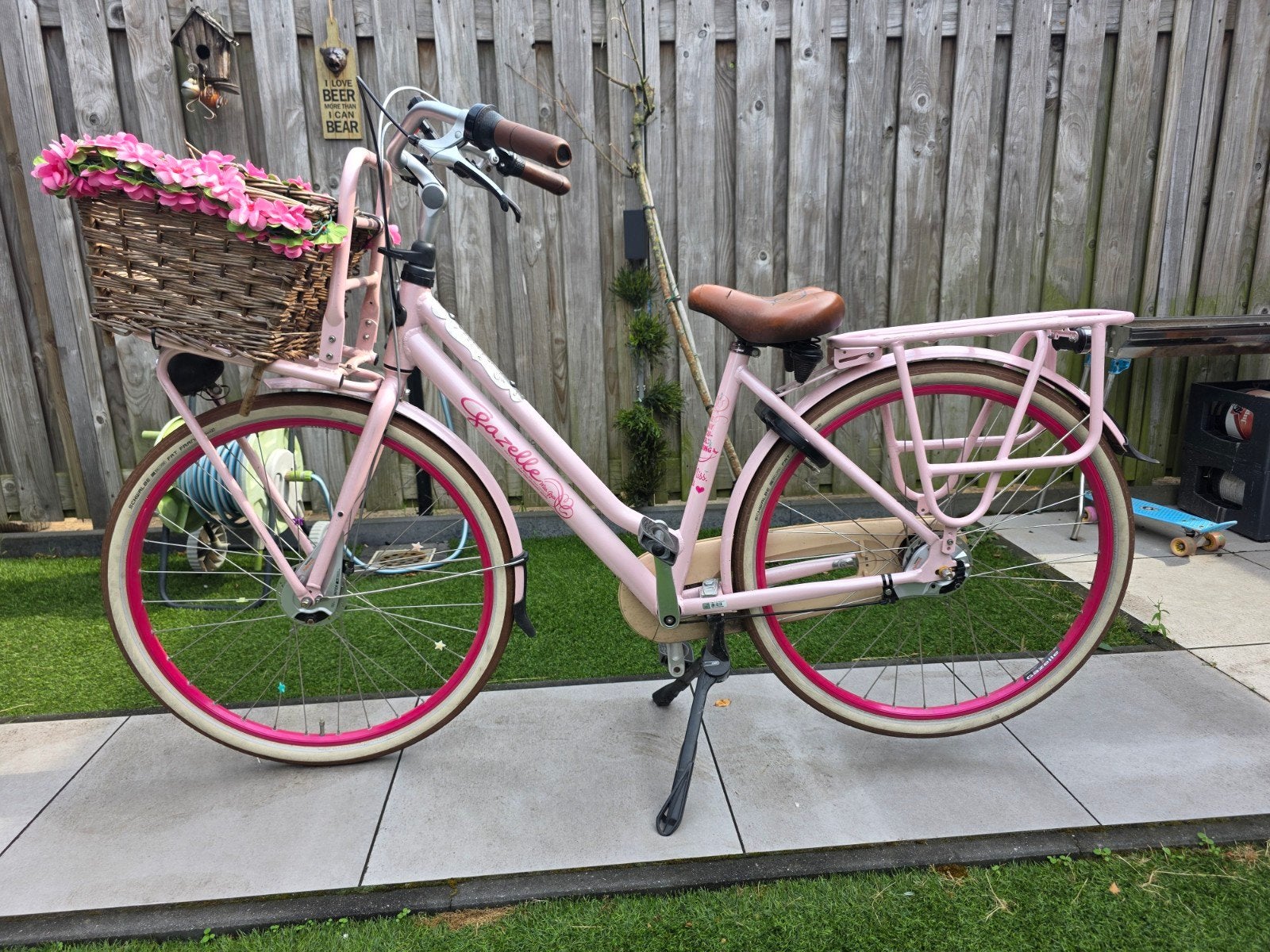 Gazelle Miss Grace damesfiets - Candy Pink, Gebruikt, 47 tot 50 cm, Versnellingen, Ophalen of Verzenden